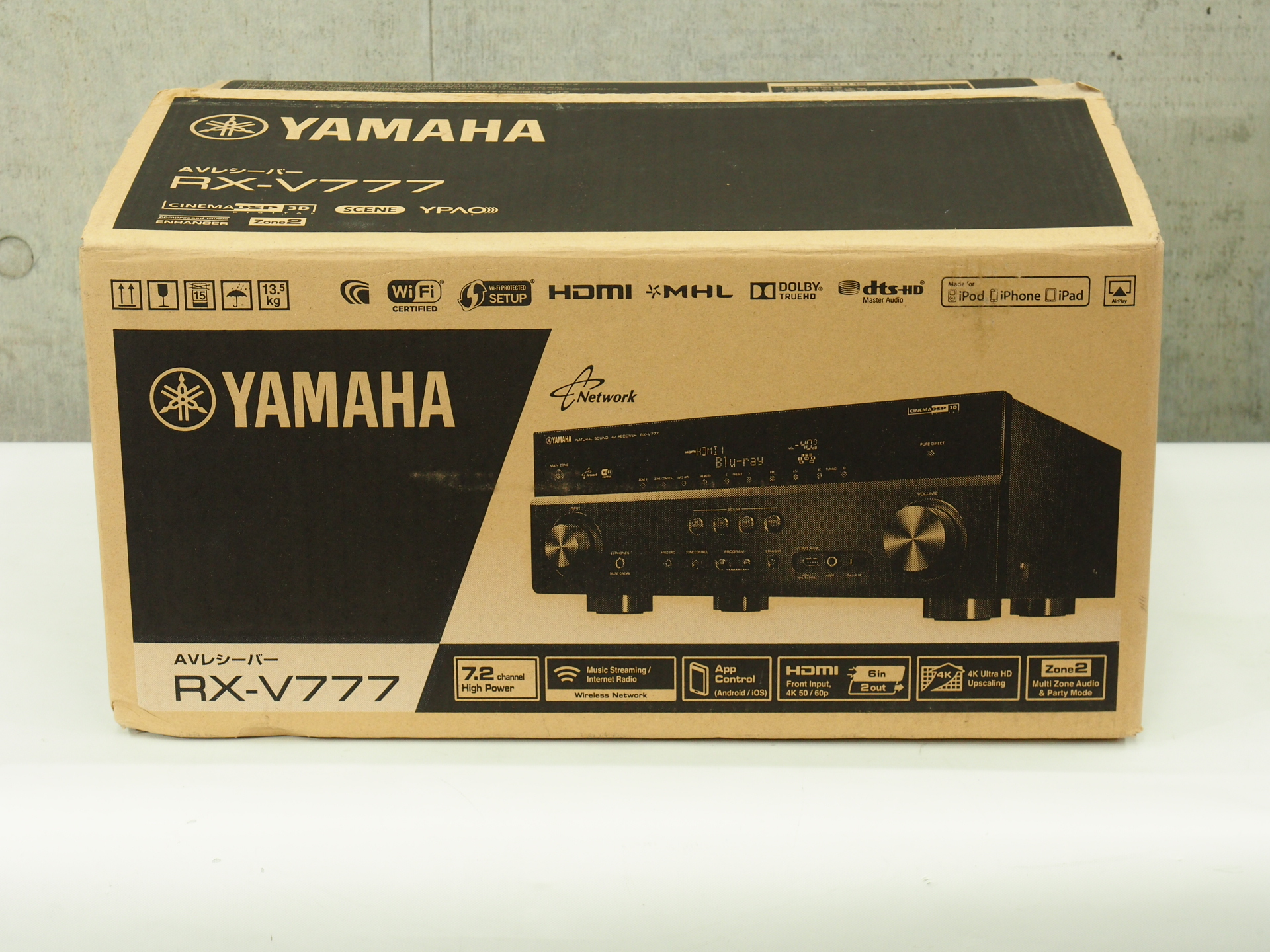 アバックWEB-SHOP / 【中古】YAMAHA RX-V777(B)【コード01-10687】AVアンプ