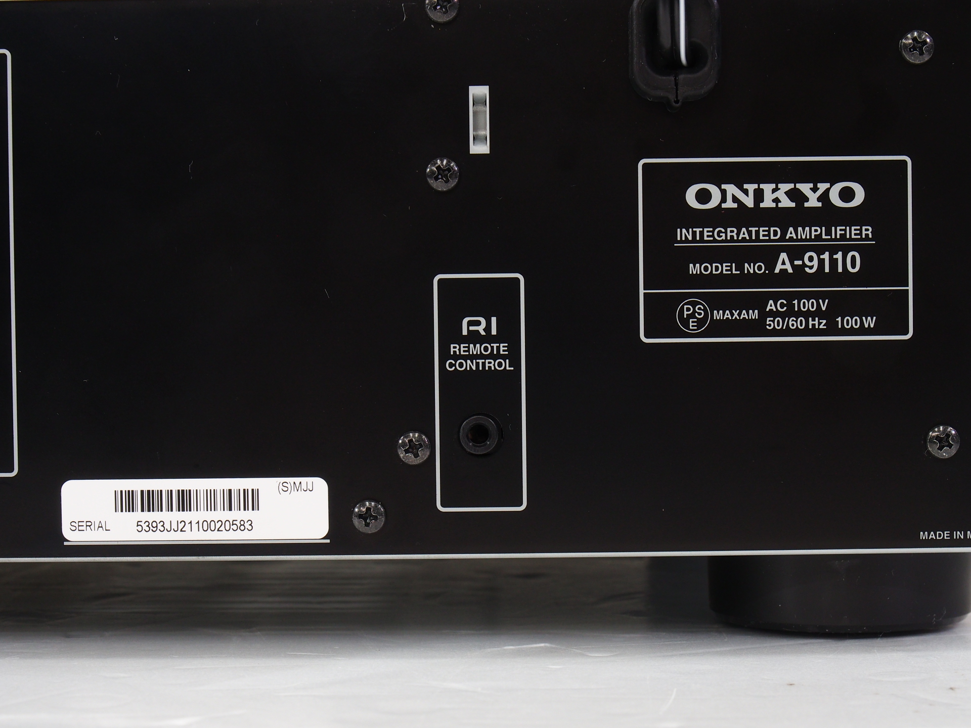 アバックWEB-SHOP / 【中古】ONKYO A-9110【コード01-10849】プリメインアンプ