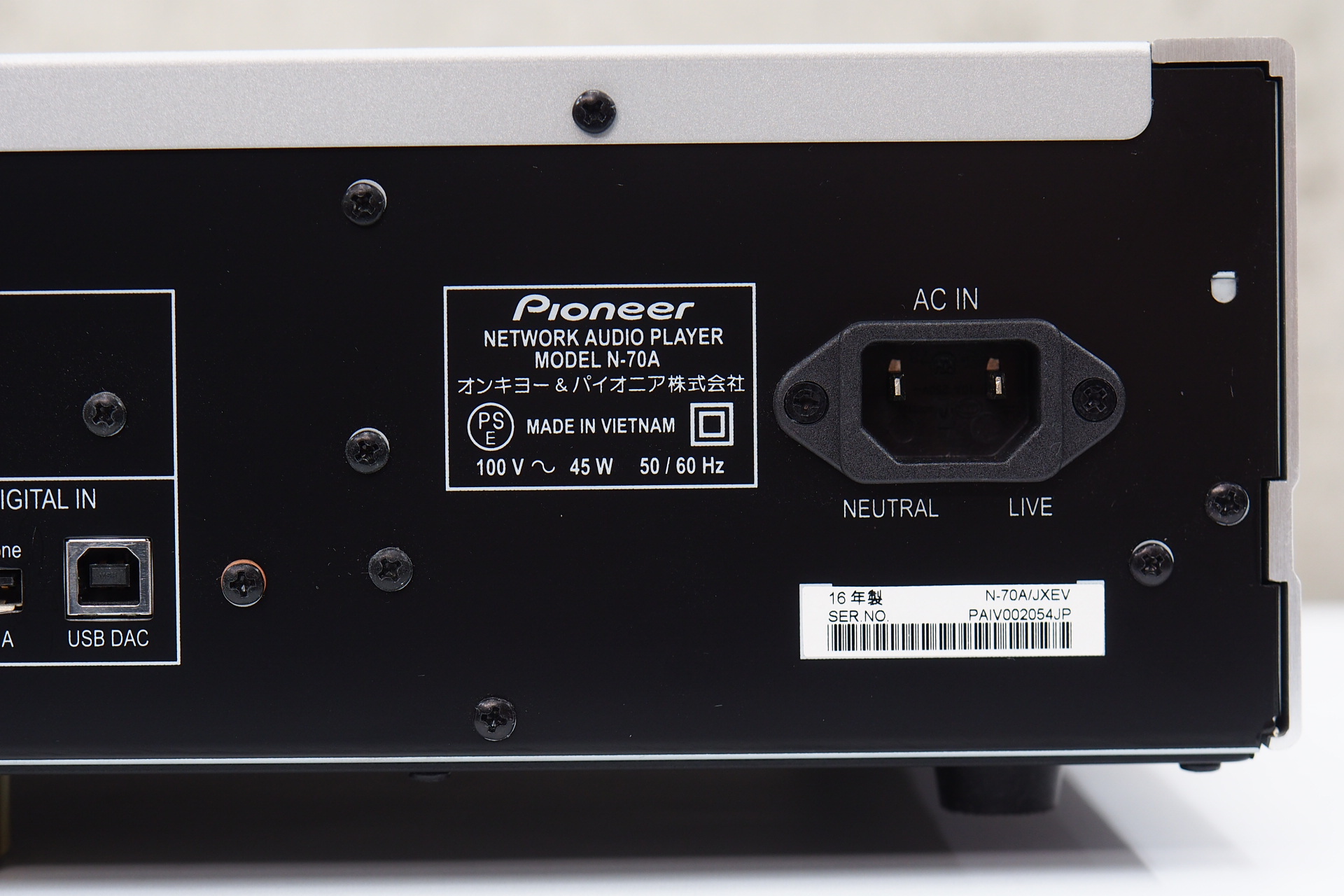 アバックWEB-SHOP / 【中古】Pioneer N-70A【コード01-08466】