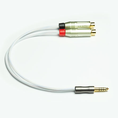 TOP WING 変換ケーブル White Barrel 4.4RCA-