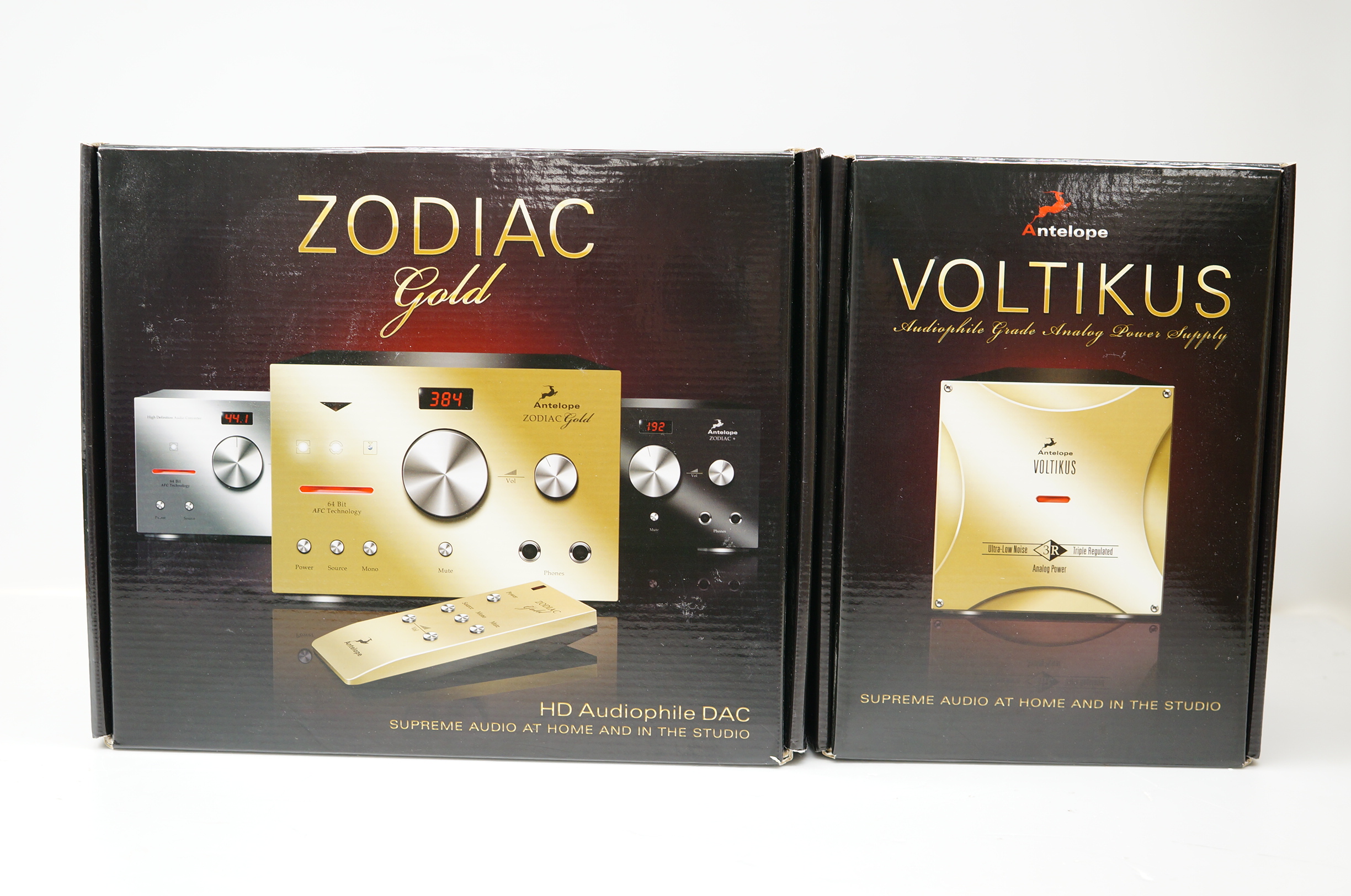 アバックWEB-SHOP / 【中古】Antelope Zodiac Gold + Voltikus 【コード01-09559】USB  D/Aコンバーター + 強化電源ユニット