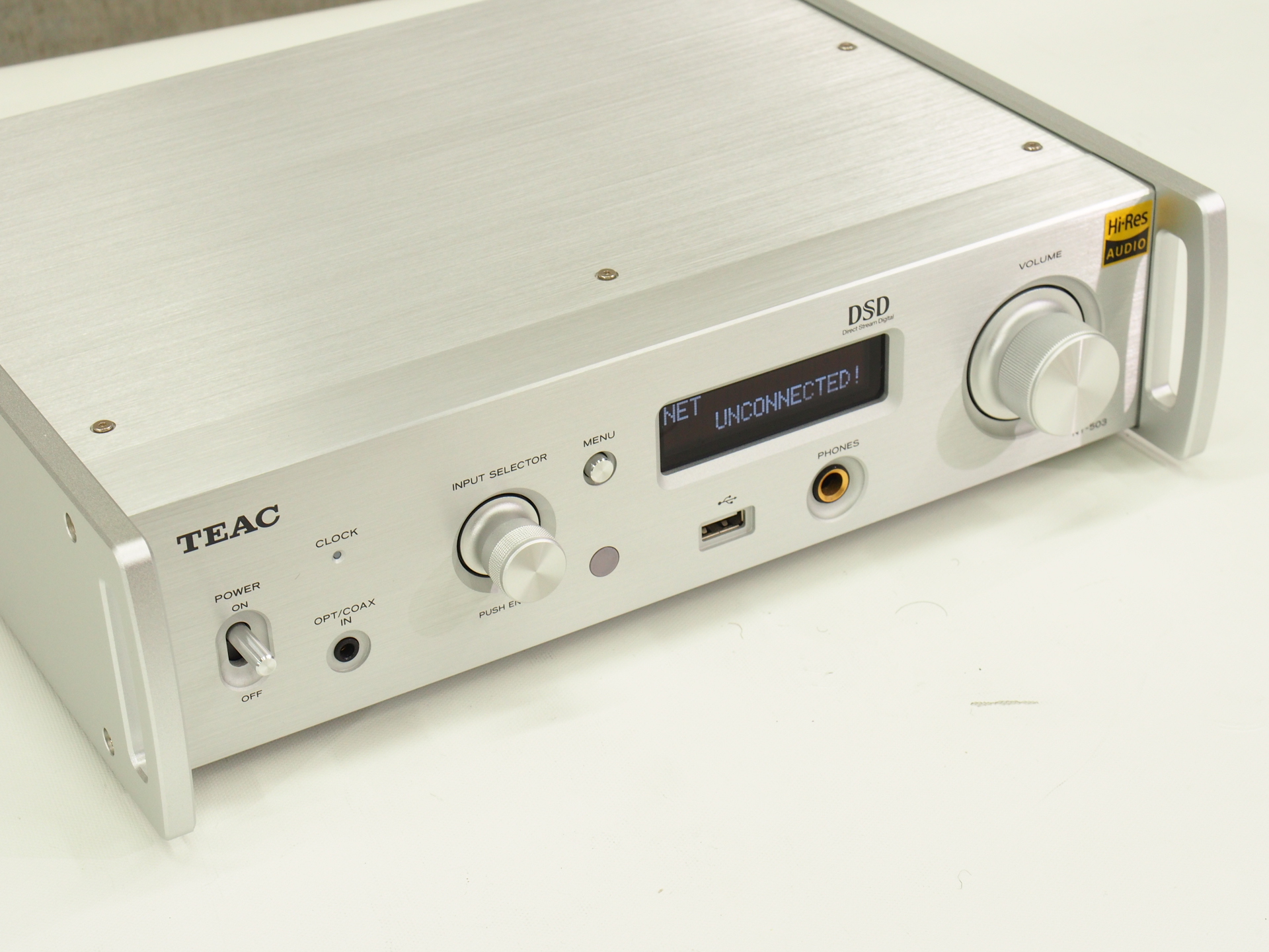 アバックWEB-SHOP / 【中古】TEAC NT-503(S)【コード01-10999】USB DAC/ネットワークプレーヤー