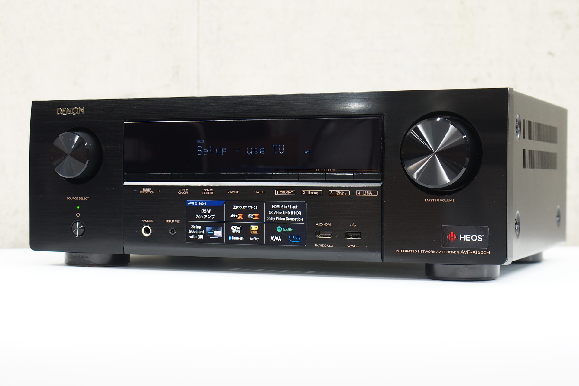 アバックWEB-SHOP / 【中古】DENON AVR-X1500H-特【コード01-08403】AV ...