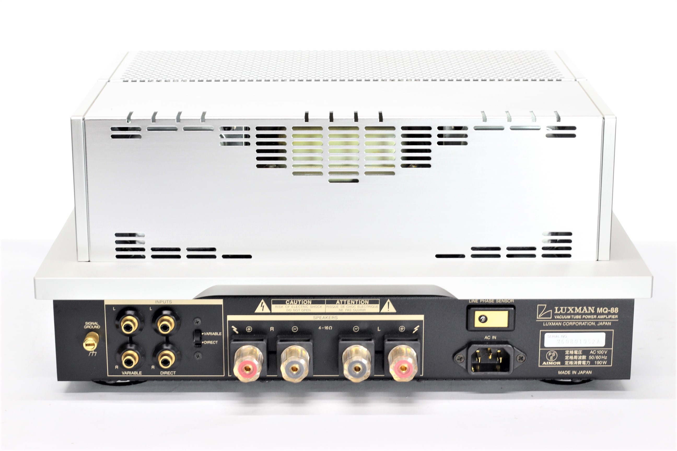 アバックWEB-SHOP / ※メンテナンス済み※【中古】LUXMAN MQ-88 【コード21-05002】真空管パワーアンプ