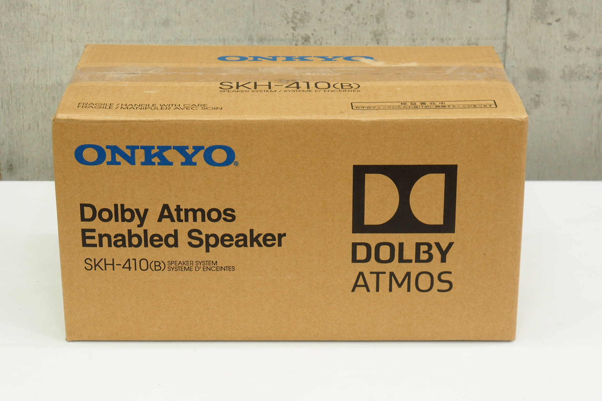 ☆【未使用品】ONKYO Dolby Atmos Enabled Speaker SKH-410(B) スピ