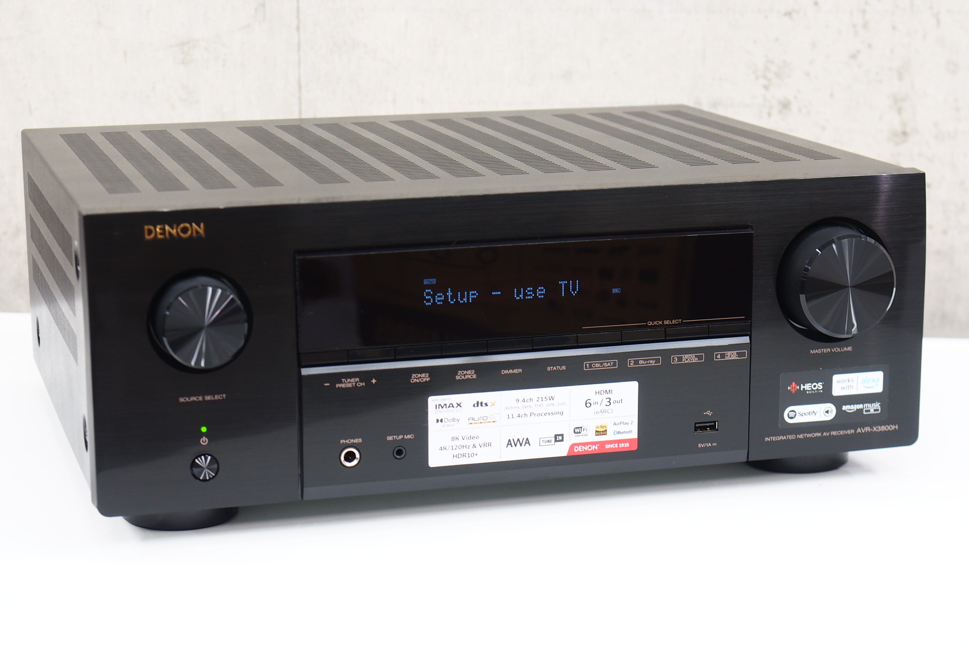 アバックWEB-SHOP / 【中古】DENON AVR-X3800H【コード01-08835】AVサラウンドレシーバー