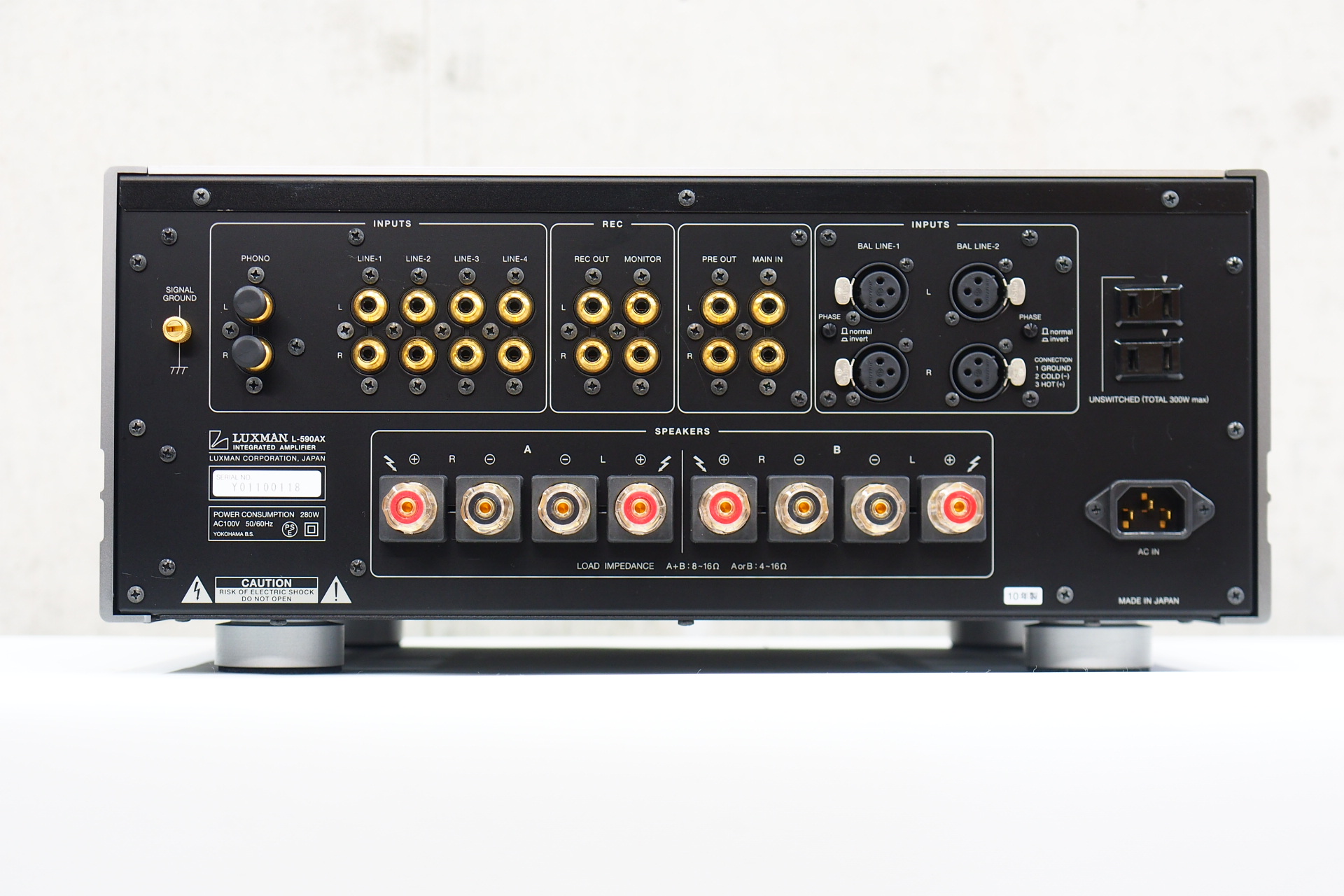 アバックWEB-SHOP / 【中古】LUXMAN L-590AX【コード01-08791】プリメインアンプ