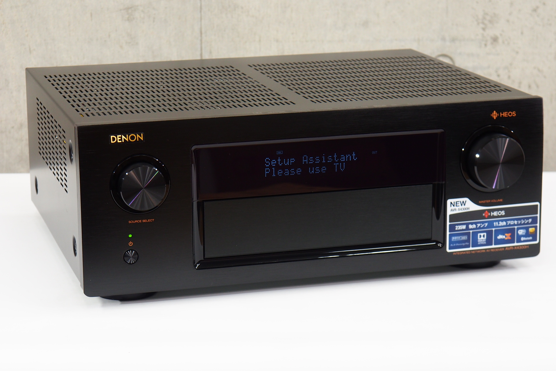 純正卸し売り 【生産終了品】DENON デノン AVレシーバー AVR-X4300H-K