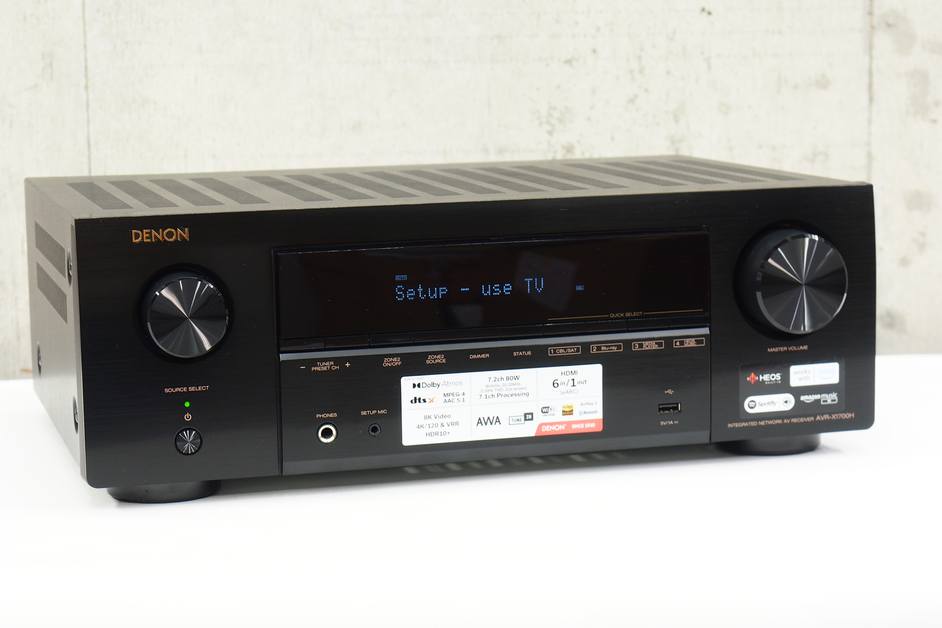 アバックWEB-SHOP / 【中古】DENON AVR-X1700H【コード01-11303】AVアンプ