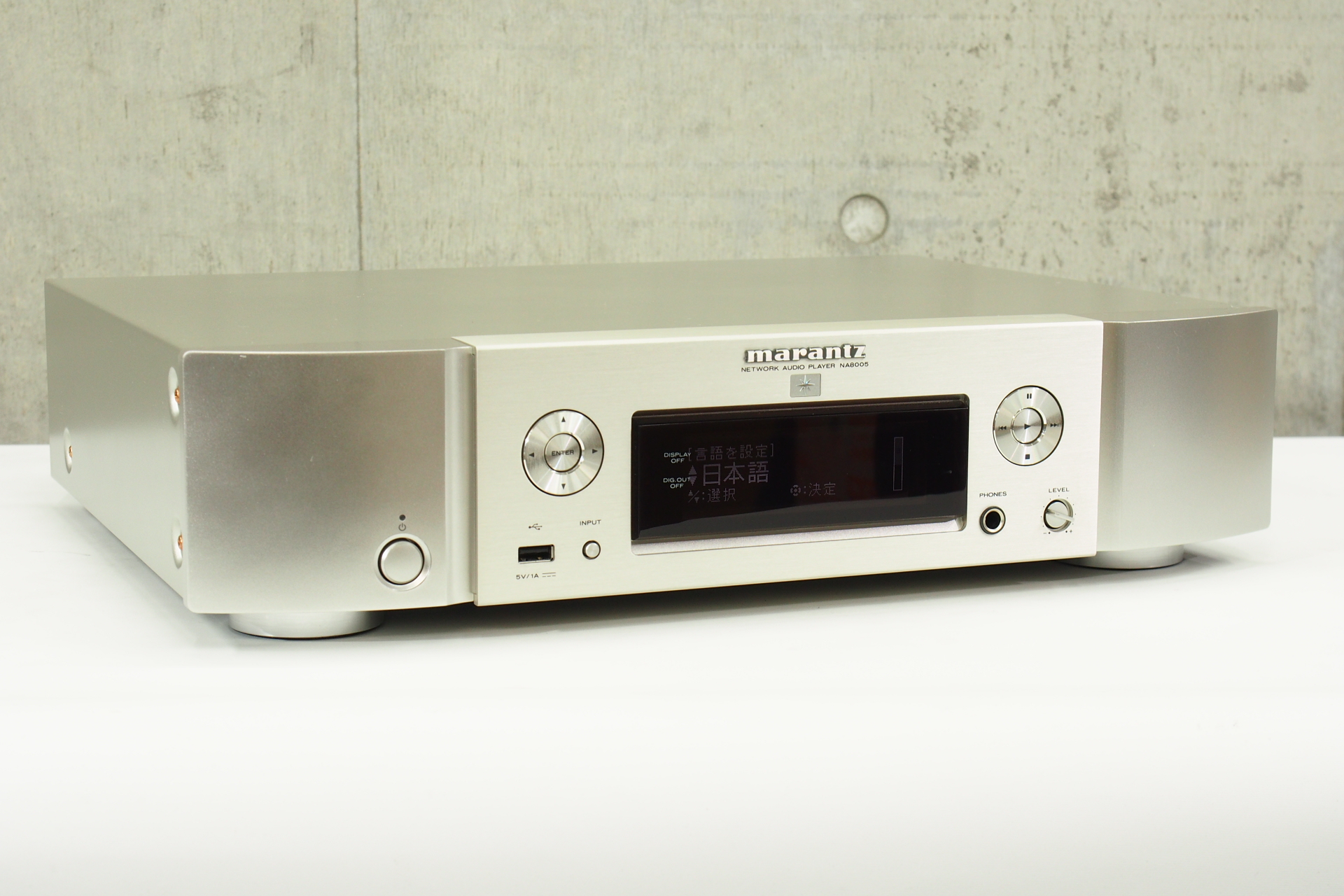 マランツ marantz ネットワークプレーヤー NA8005 - オーディオ機器