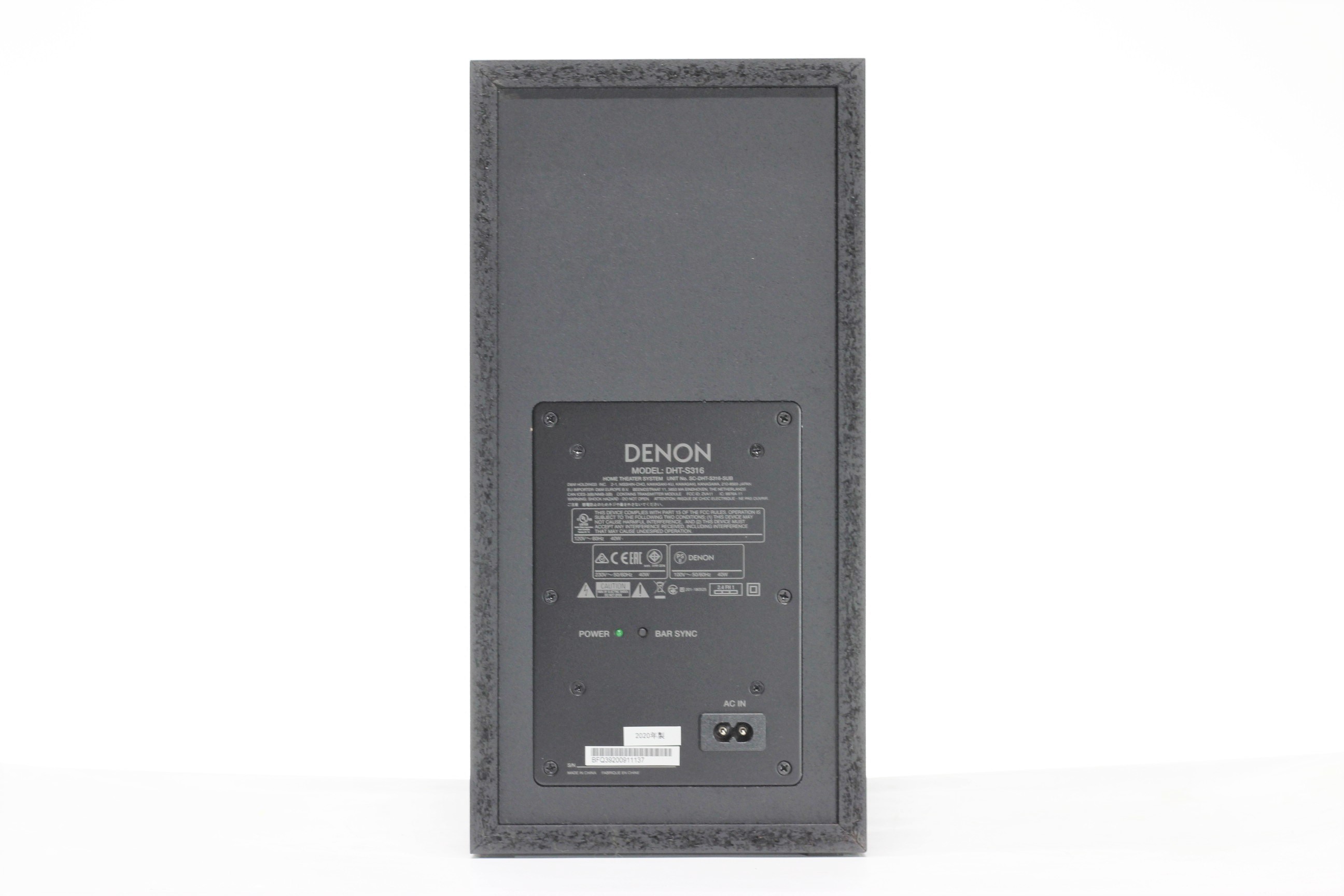 アバックWEB-SHOP / 【中古】DENON DHT-S316【コード21-05163】サウンドバー