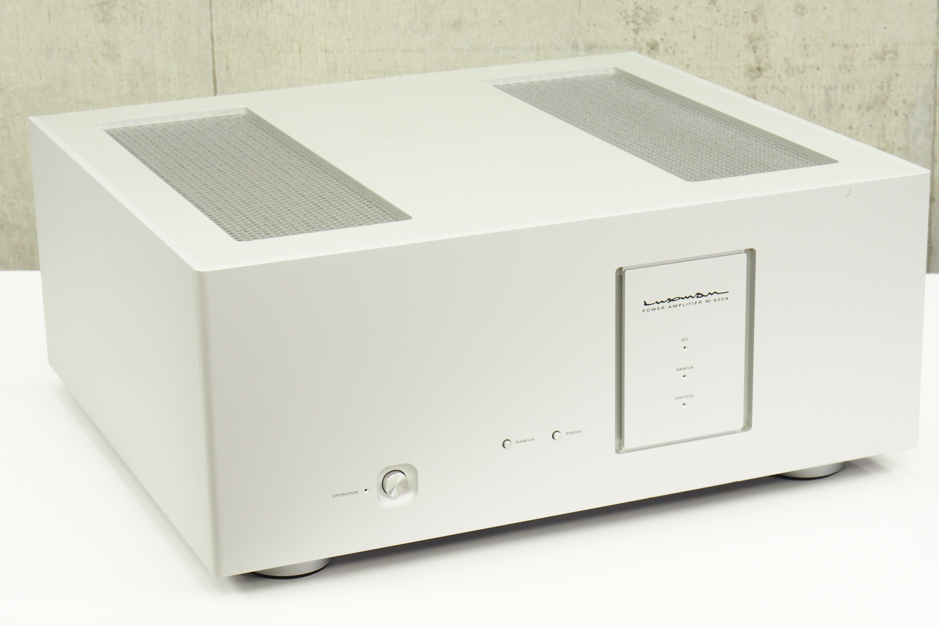 アバックWEB-SHOP / 【中古】LUXMAN M-600A【コード01-11393】ステレオパワーアンプ