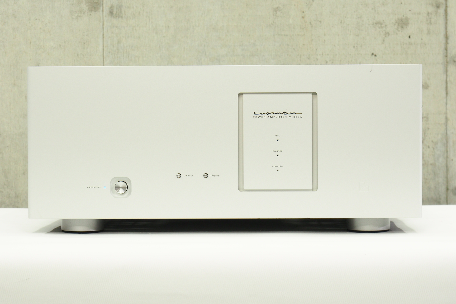 アバックWEB-SHOP / 【中古】LUXMAN M-600A【コード01-11393】ステレオパワーアンプ