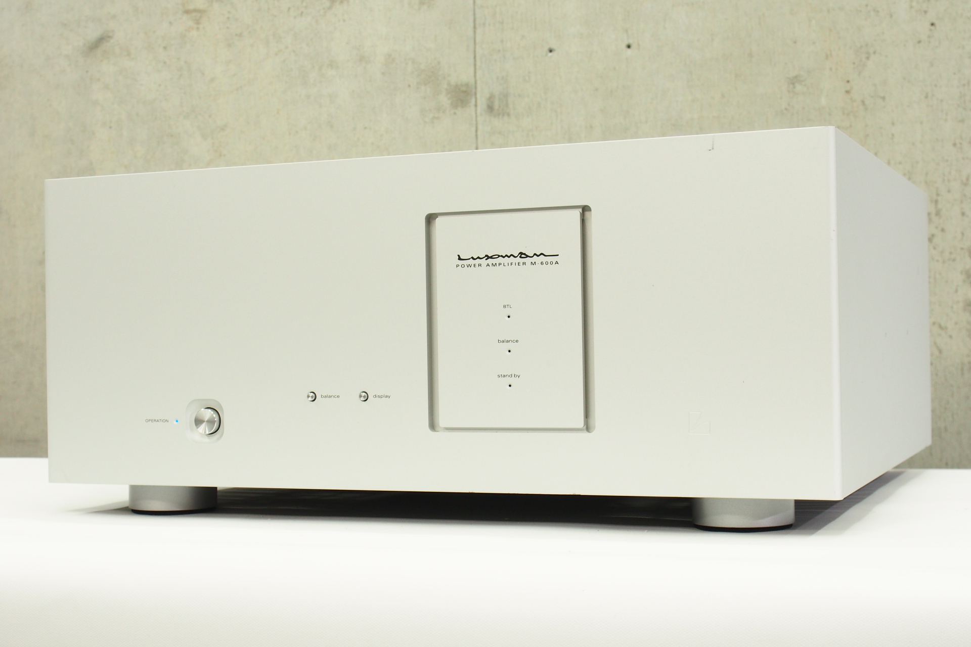 アバックWEB-SHOP / 【中古】LUXMAN M-600A【コード01-11393】ステレオパワーアンプ