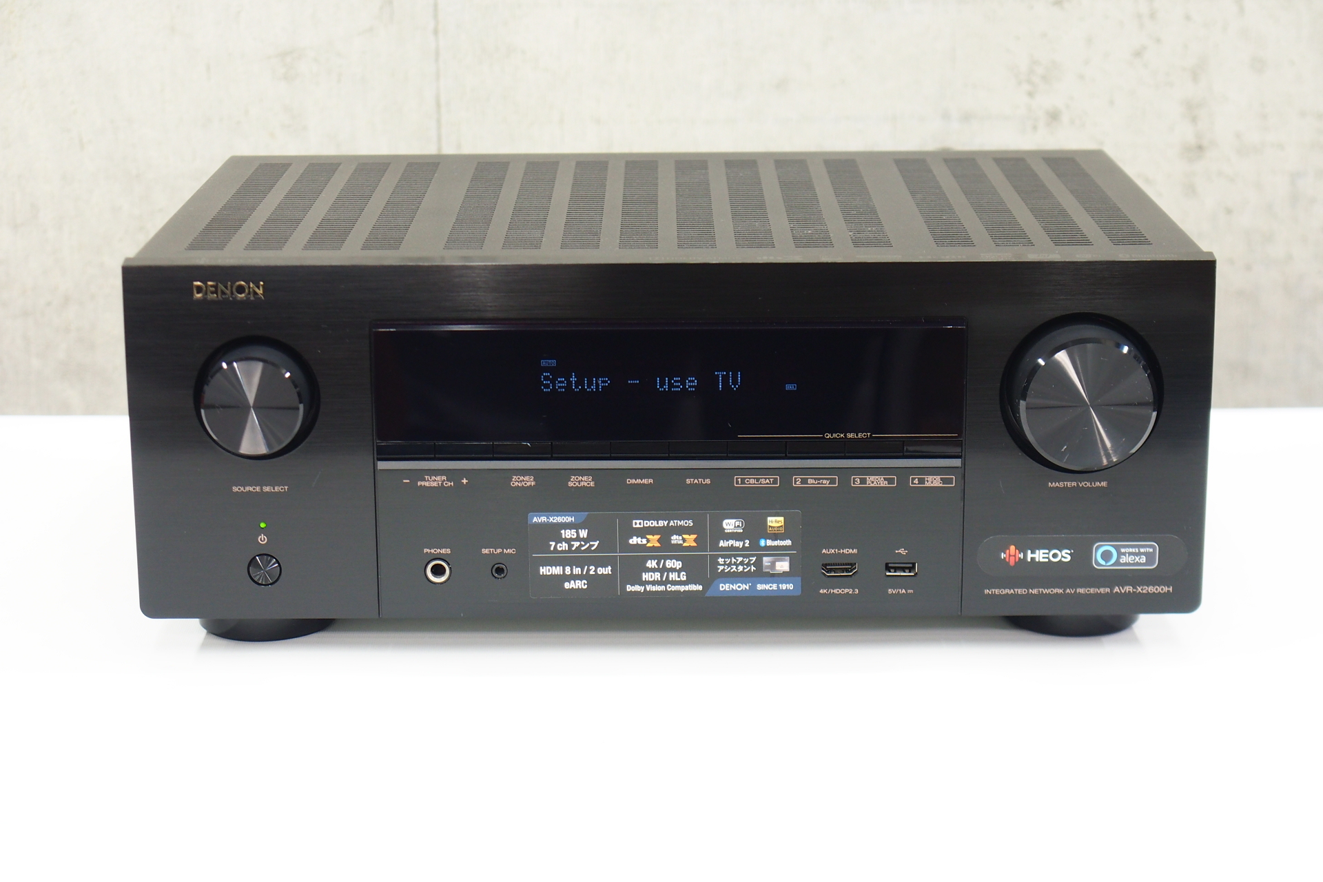 アバックWEB-SHOP / 【中古】DENON AVR-X2600H【コード01-11523】AVアンプ