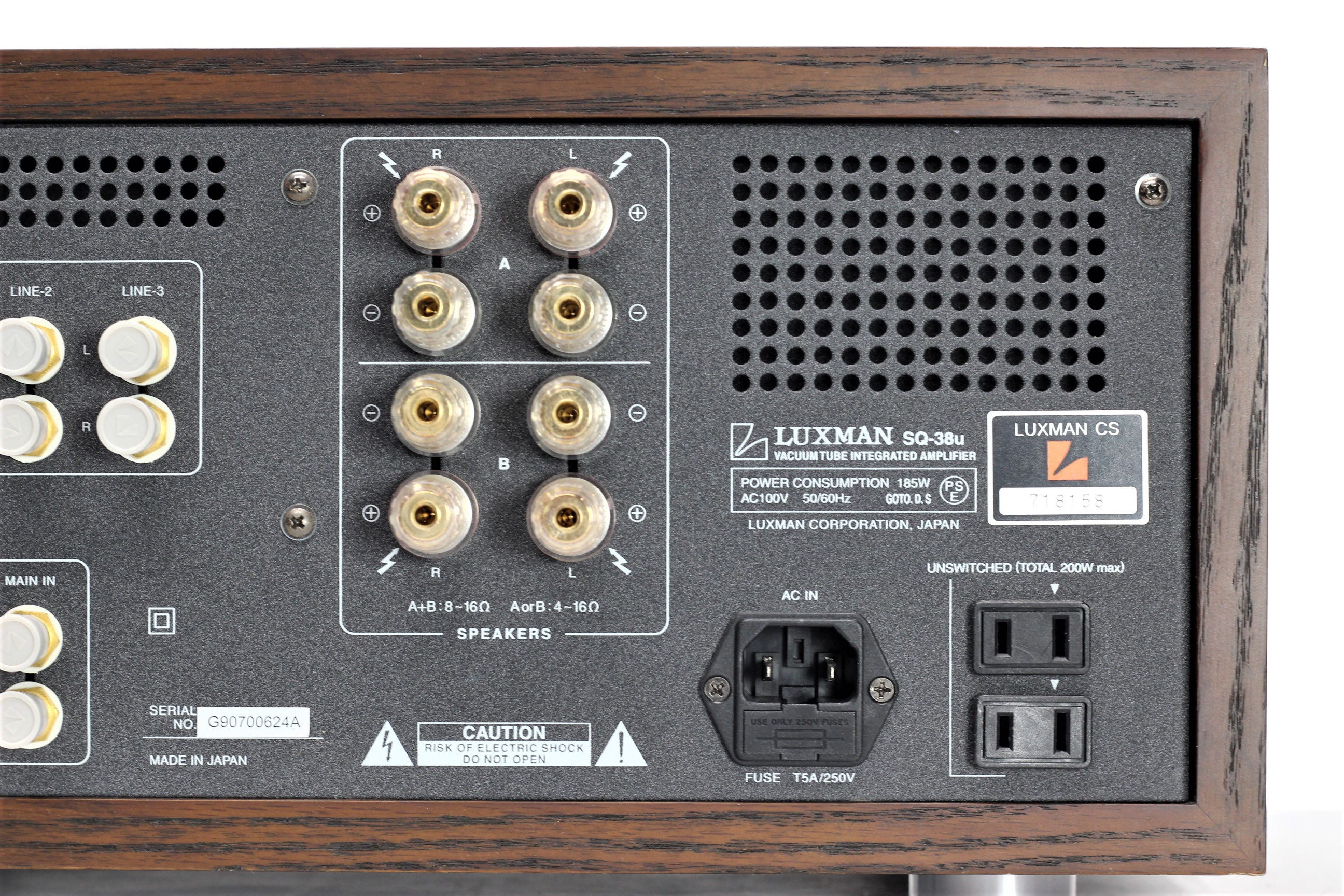 アバックWEB-SHOP / ※メンテナンス済み※【中古】LUXMAN SQ-38u【コード21-05199】真空管プリメインアンプ