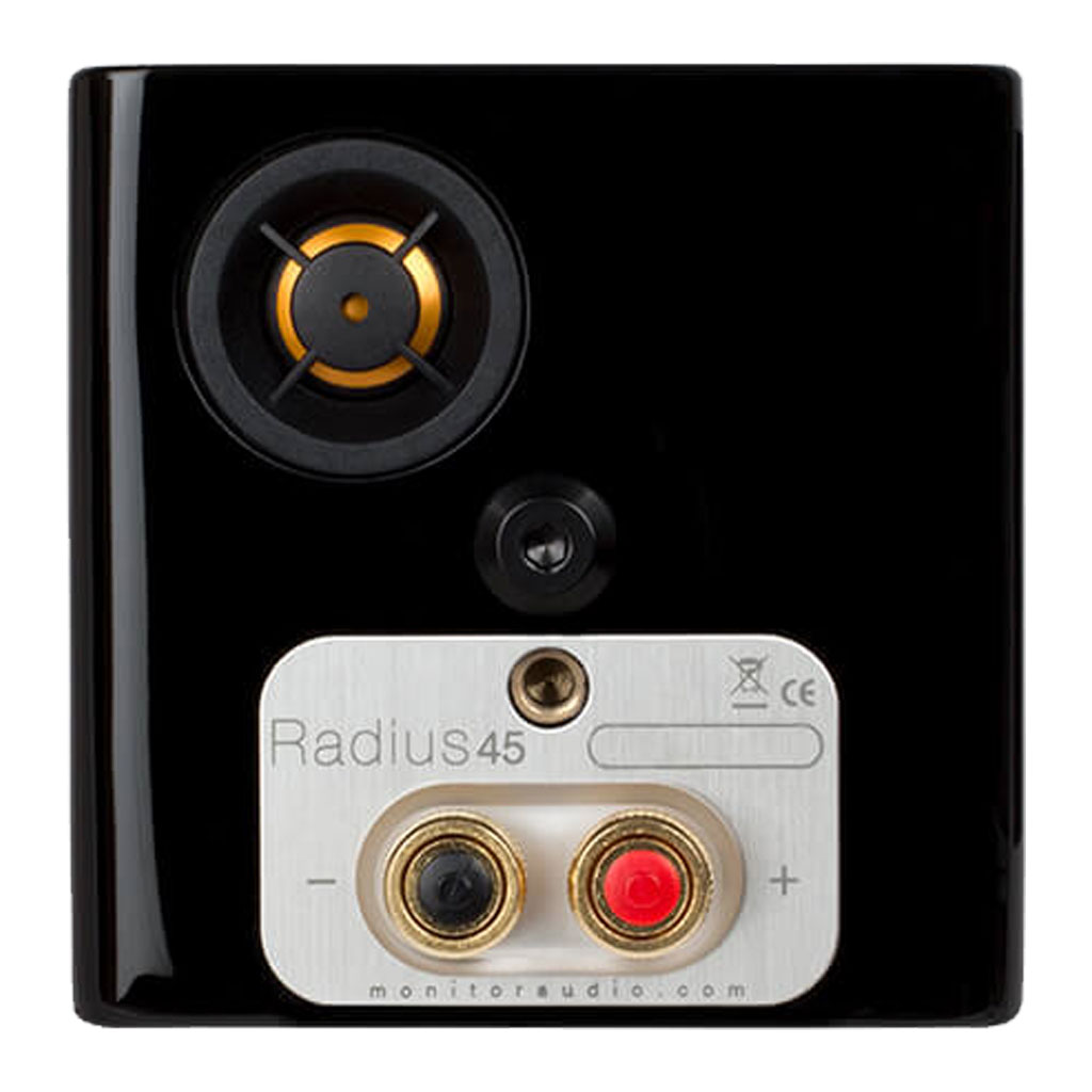 Radius Series 45 [HGBK:ハイグロスブラック] MONITOR AUDIO [モニターオーディオ] ブックシェルフスピーカー  [ペア] 下取り査定額20%アップ実施中！