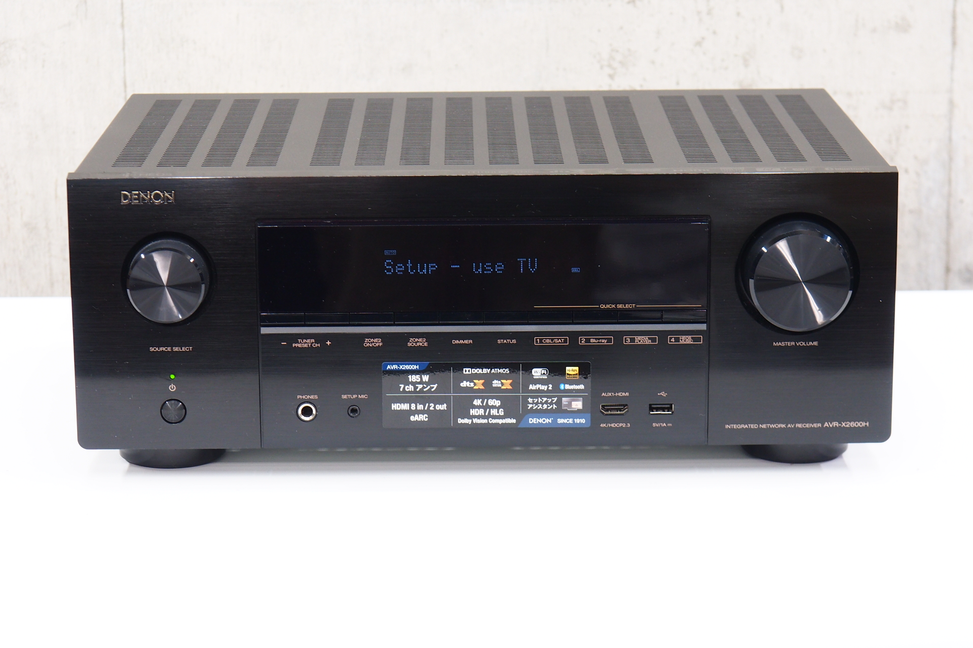 アバックWEB-SHOP / 【中古】DENON AVR-X2600H【コード01-11714】AVアンプ