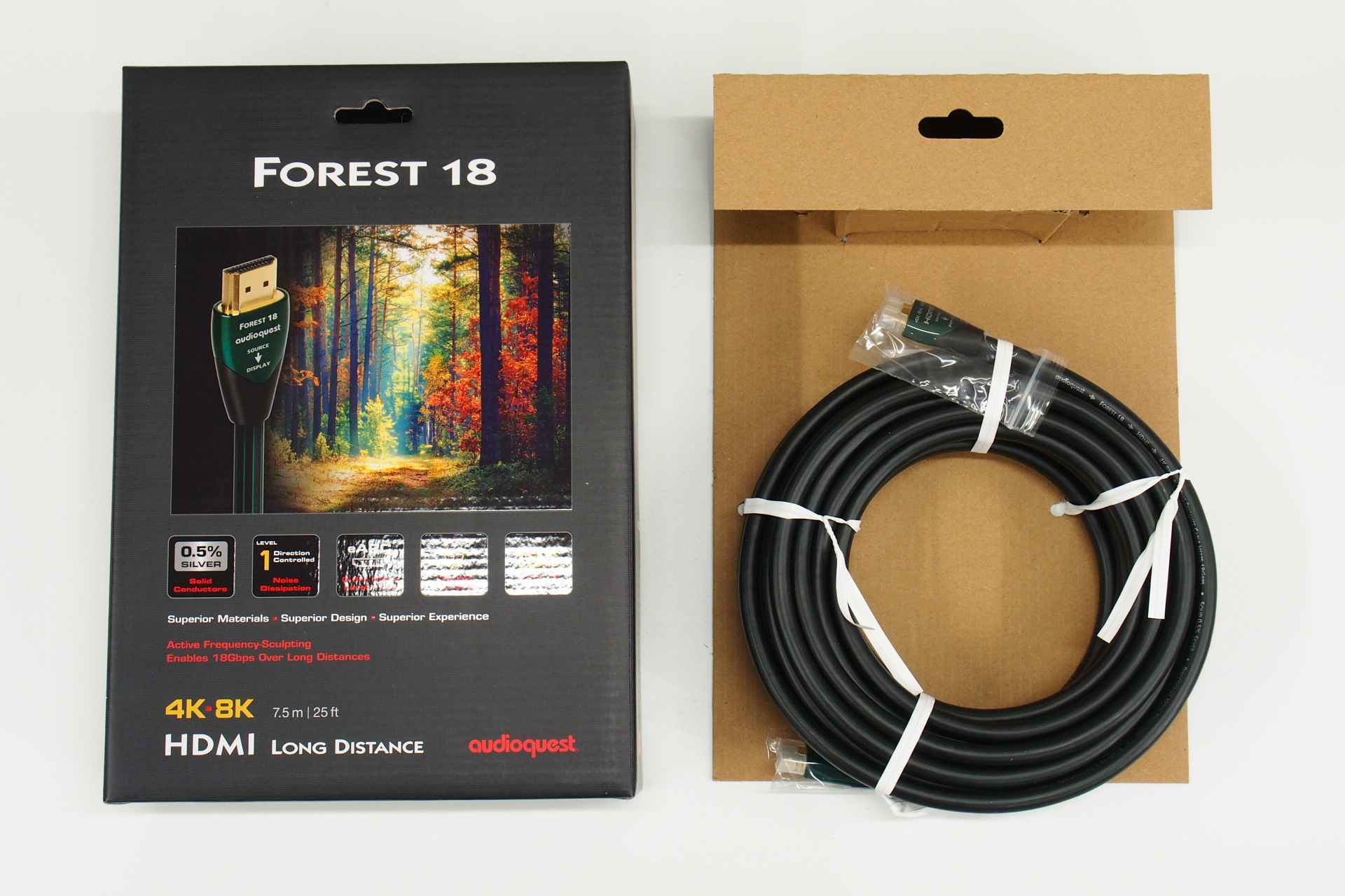 AudioQuest Forest 5m (15フィート) デジタルオーディオUSBケーブル A-B い出のひと時に、とびきりのおしゃれを ...