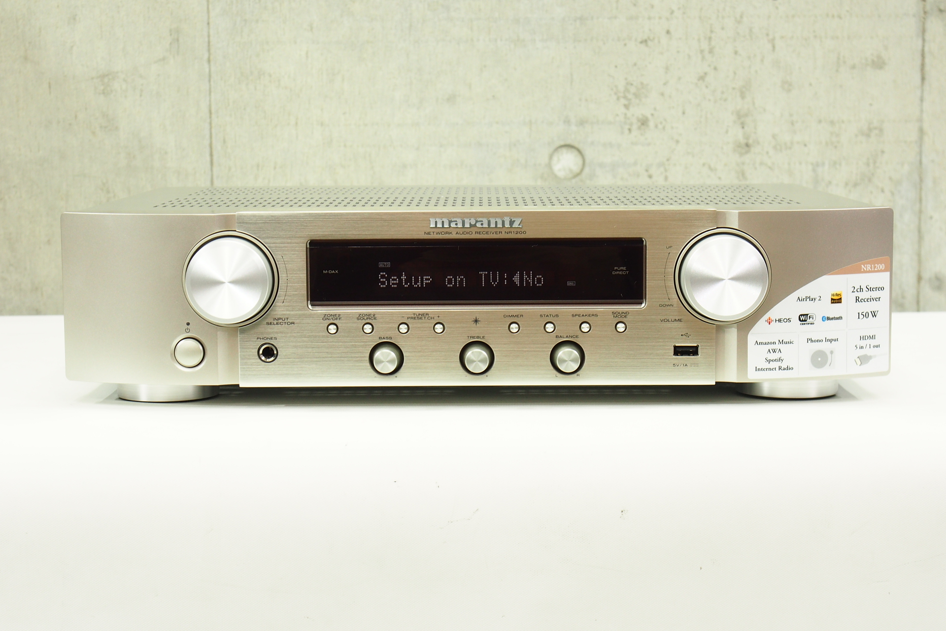 アバックWEB-SHOP / 【中古】marantz NR1200【コード01-09383】ネットワークオーディオレシーバー