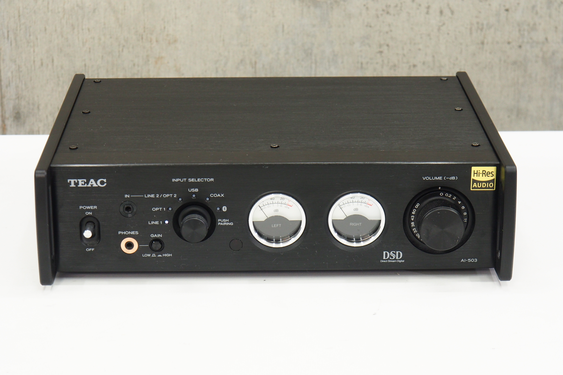 アバックWEB-SHOP / 【中古】TEAC AI-503(B)【コード01-11345】USB DAC搭載プリメインアンプ