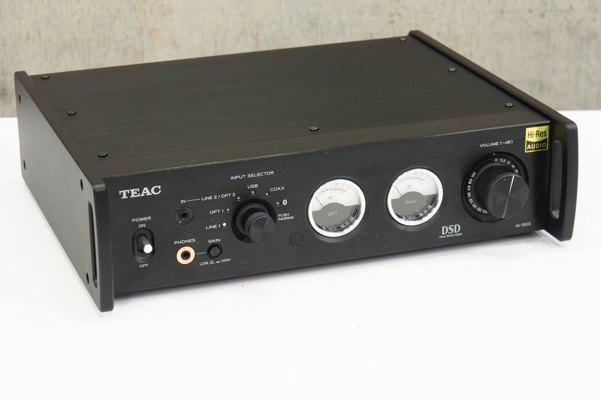 アバックWEB-SHOP / 【中古】TEAC AI-503(B)【コード01-11345】USB DAC搭載プリメインアンプ