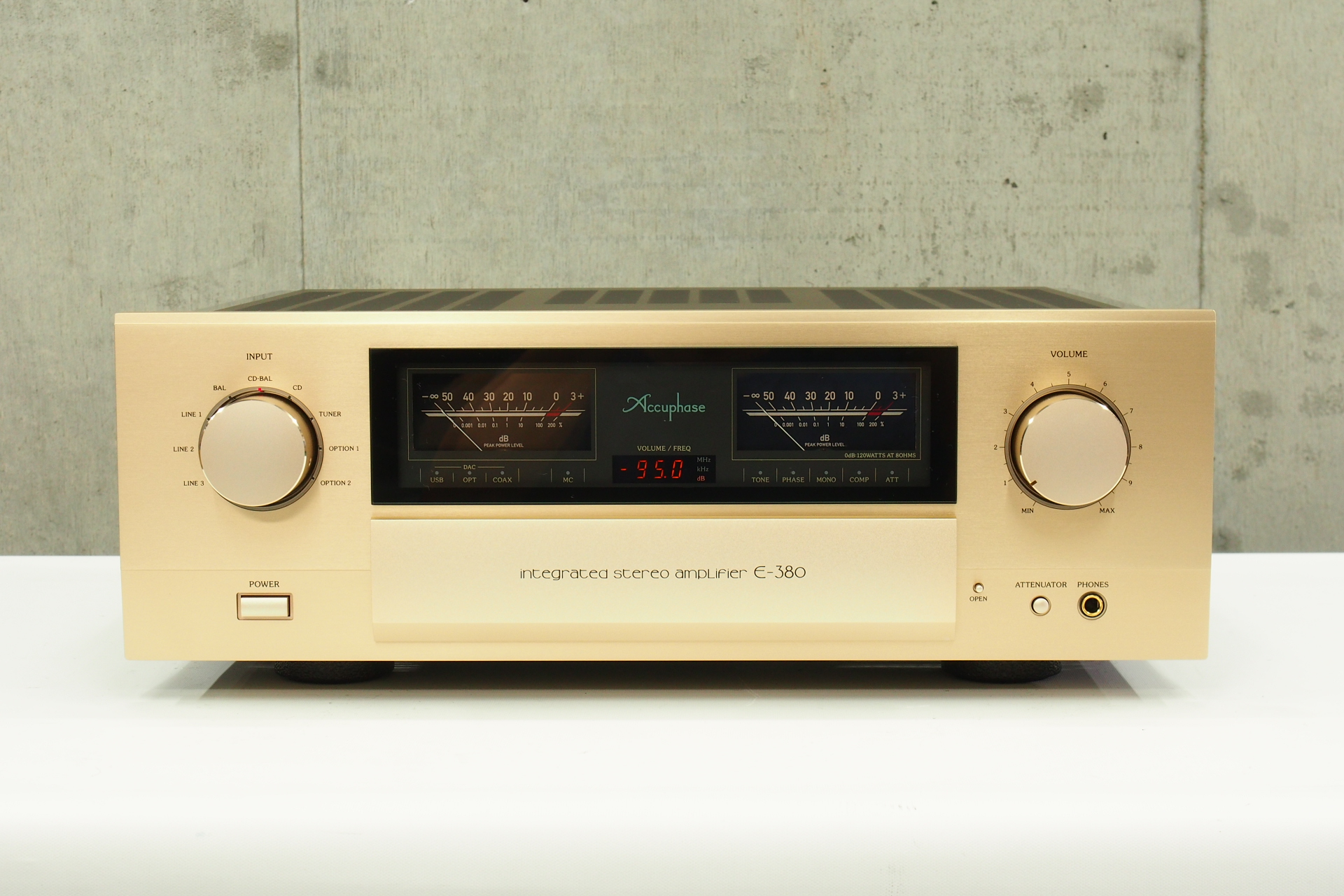 アバックWEB-SHOP / 【中古】Accuphase E-380【コード01-11749】プリメインアンプ