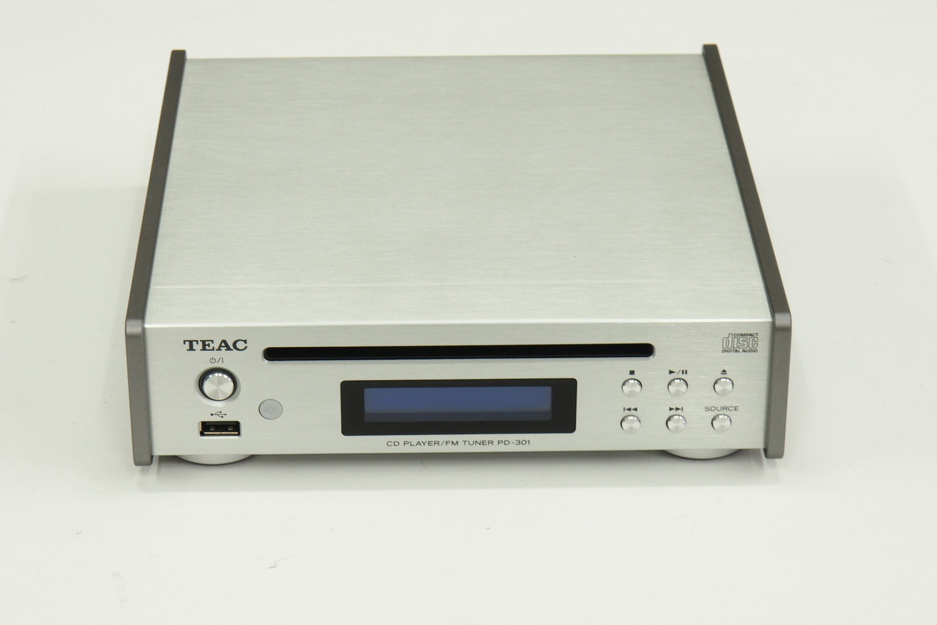 アバックWEB-SHOP / 【中古】TEAC PD-301(S)【コード01-11745】ワイドFMチューナー搭載CDプレーヤー