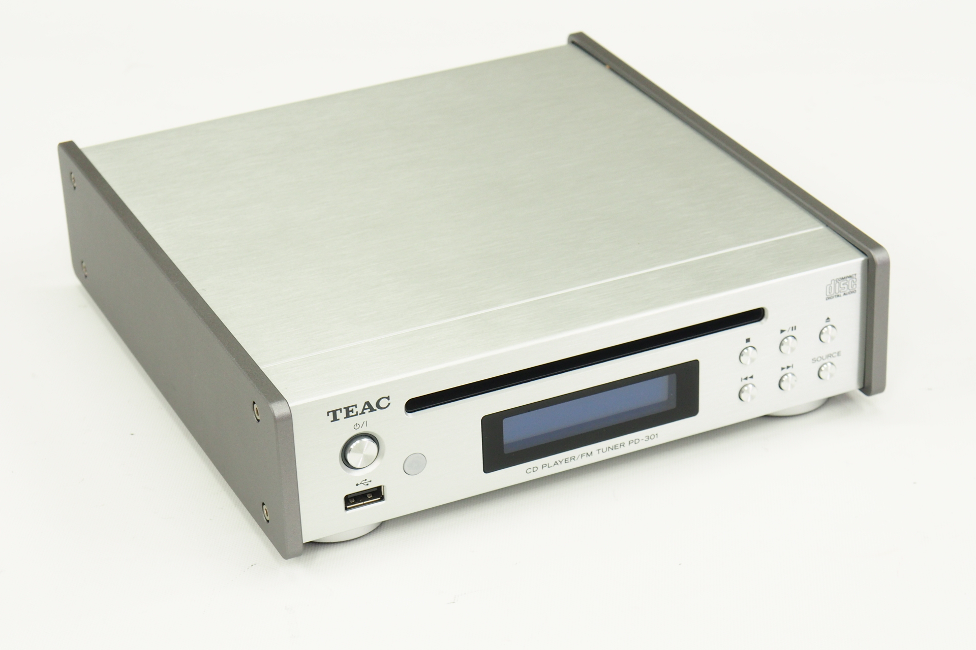 アバックWEB-SHOP / 【中古】TEAC PD-301(S)【コード01-11745】ワイドFMチューナー搭載CDプレーヤー