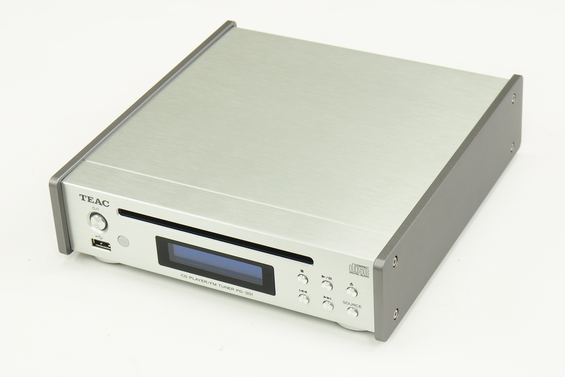 アバックWEB-SHOP / 【中古】TEAC PD-301(S)【コード01-11745】ワイドFMチューナー搭載CDプレーヤー