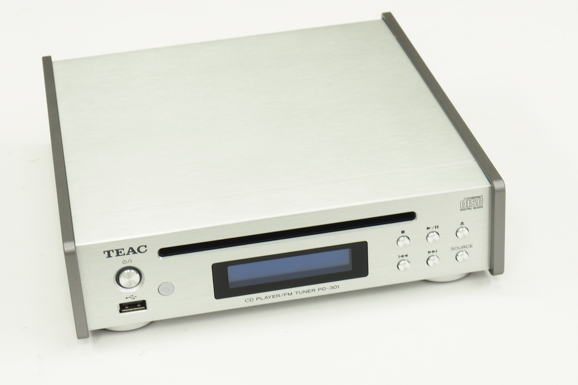 アバックWEB-SHOP / 【中古】TEAC PD-301(S)【コード01-11745】ワイドFMチューナー搭載CDプレーヤー