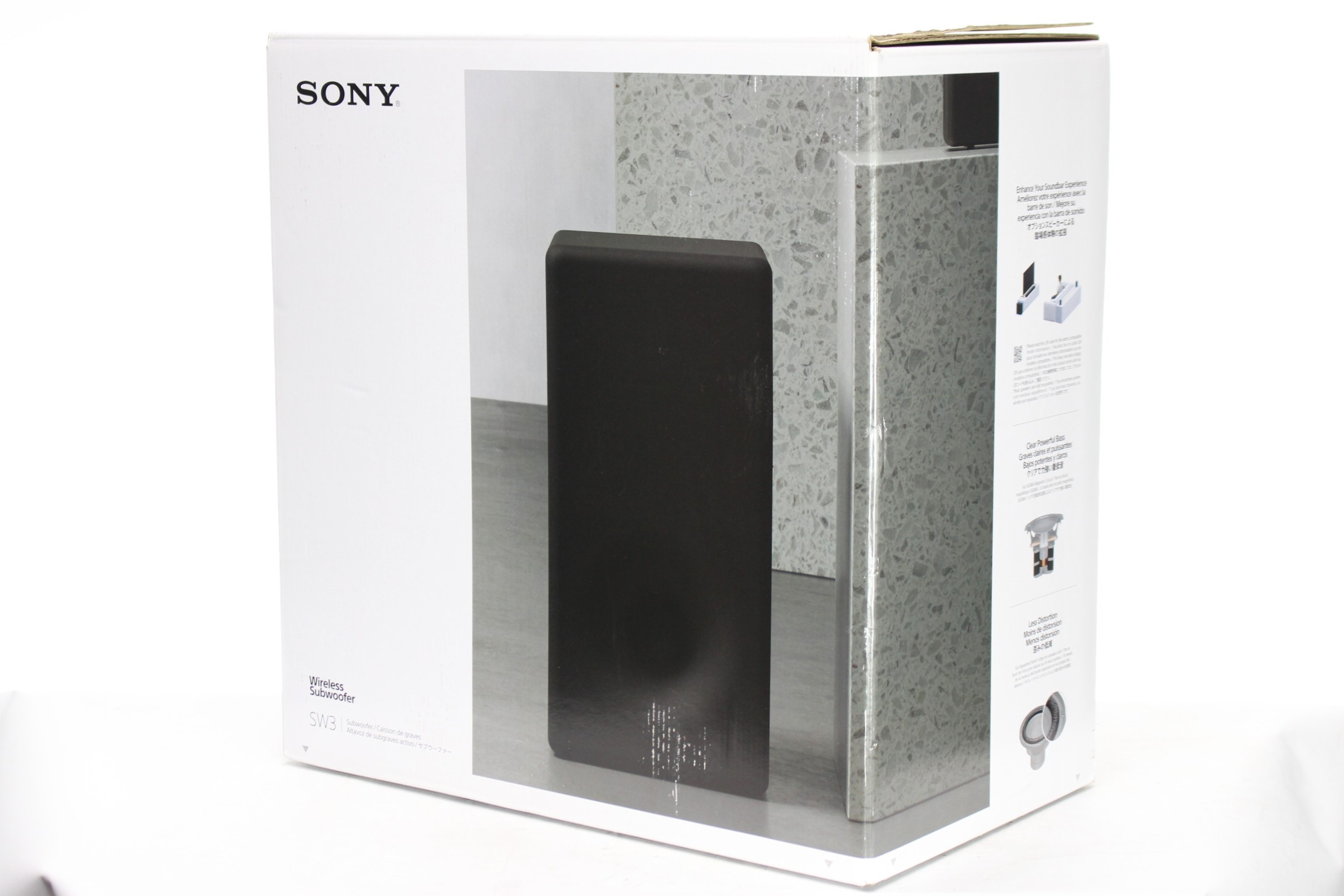 アバックWEB-SHOP / 【中古】SONY SA-SW3【コード21-06338】ワイヤレスサブウーファー