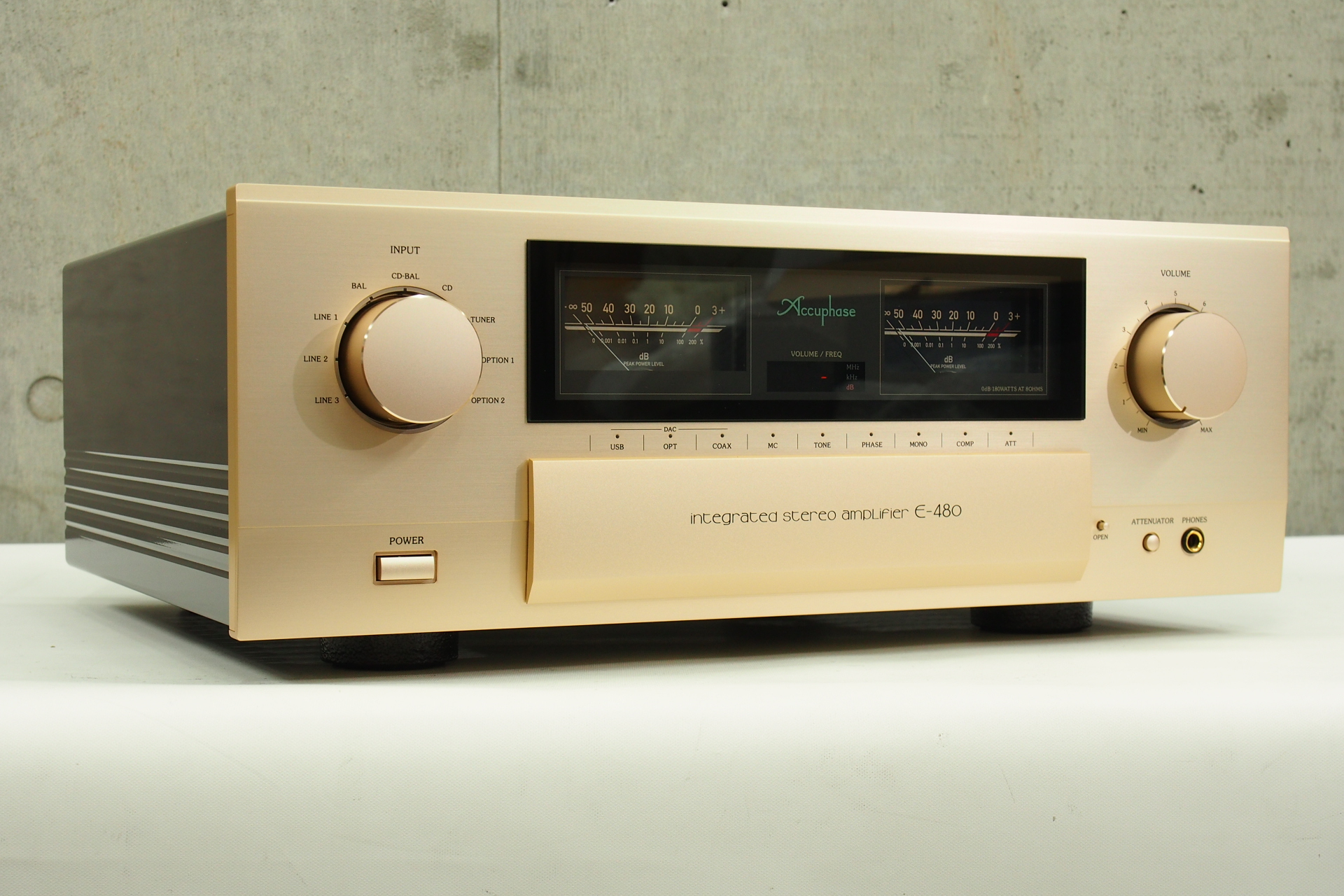 アバックWEB-SHOP / 【中古】Accuphase E-480【コード01-09394】プリメインアンプ