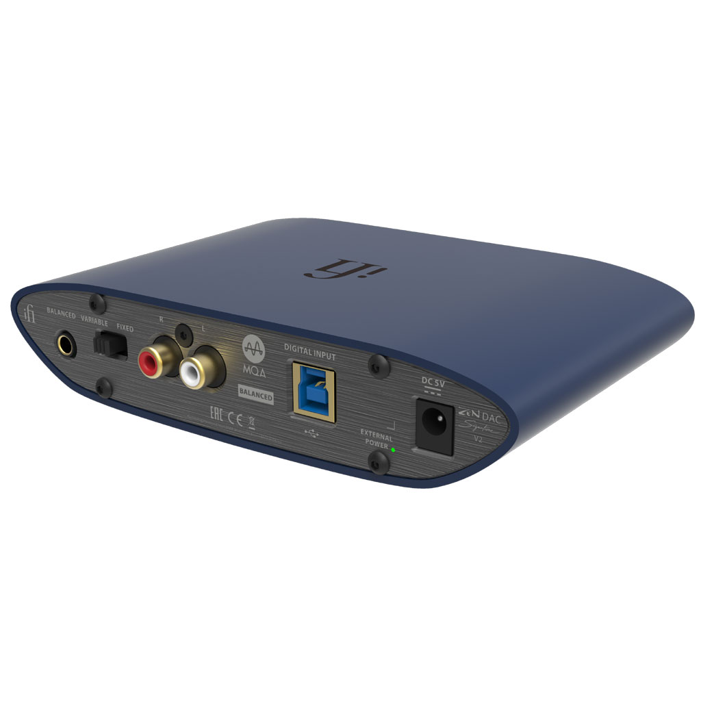 ifi audio zen dac v2 + エレコム オーディオUSBケーブル-