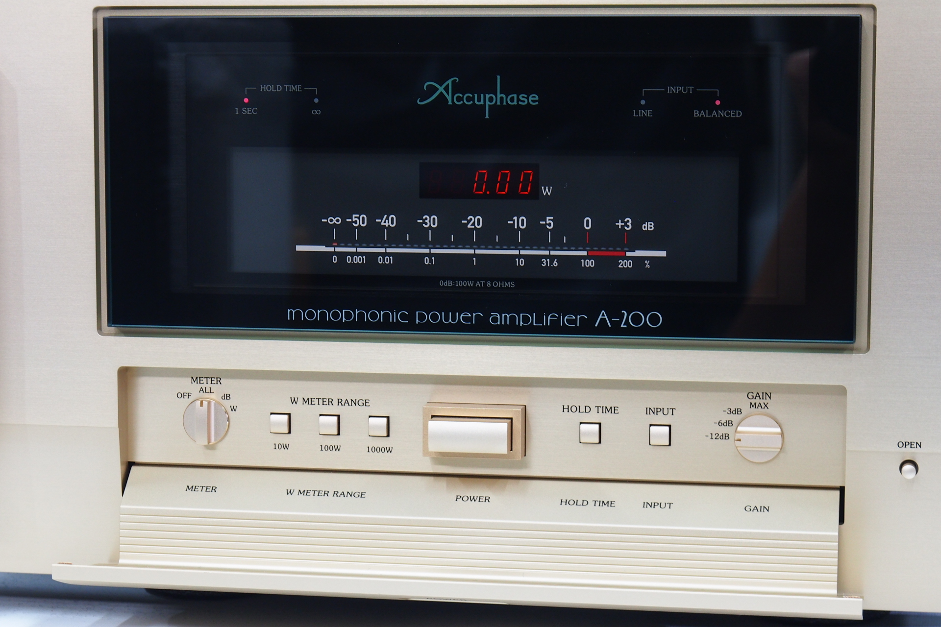 アバックWEB-SHOP / 【中古】Accuphase A-200(2台1組)【コード01-11538】モノラルパワーアンプ(2台1組)