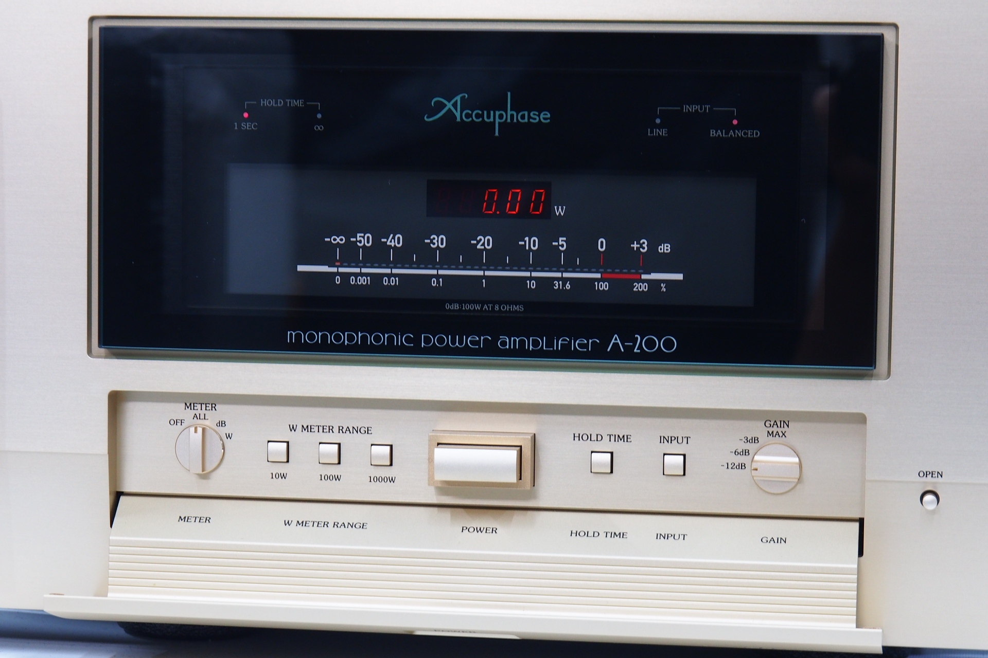 アバックWEB-SHOP / 【中古】Accuphase A-200(2台1組)【コード01-11538】モノラルパワーアンプ(2台1組)