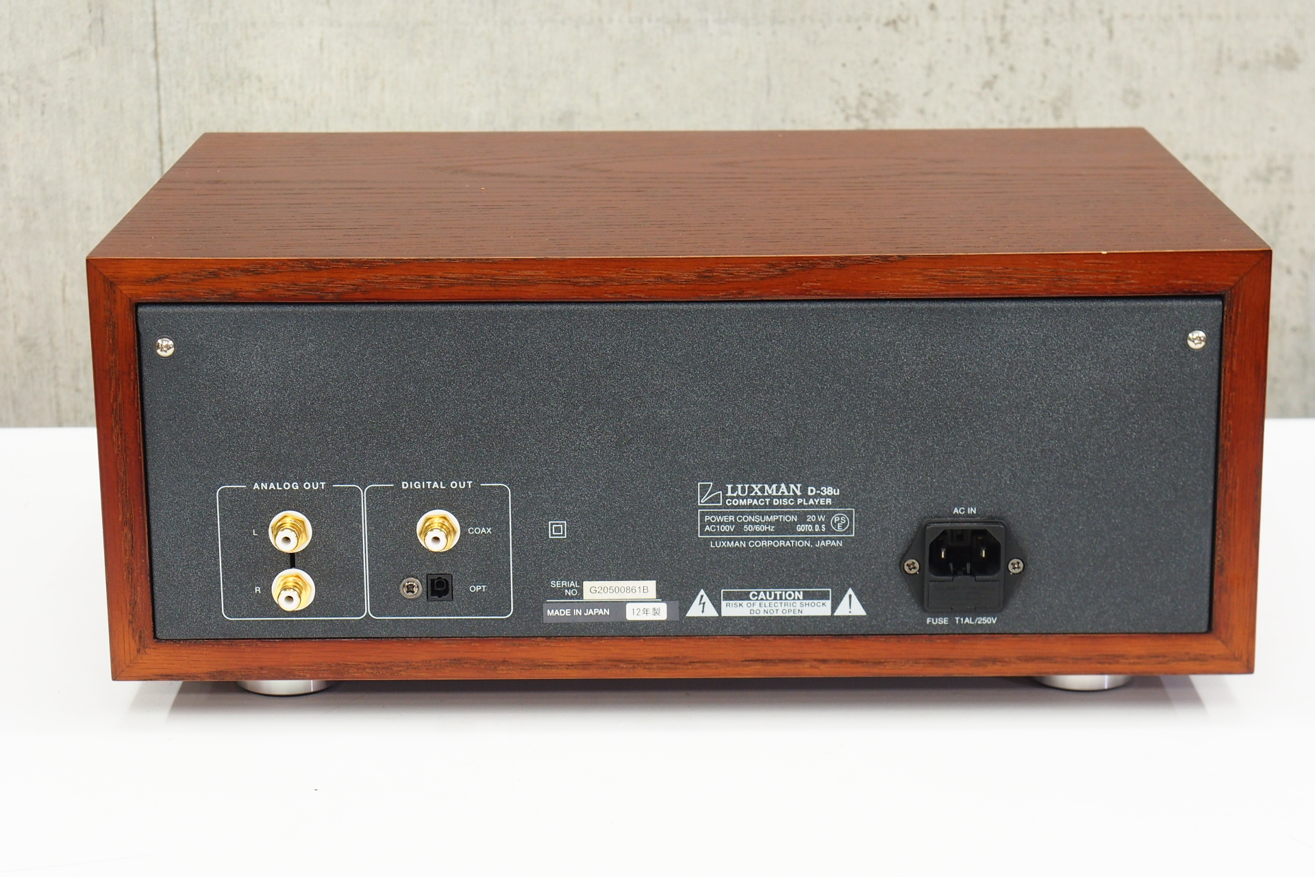 アバックWEB-SHOP / 【中古】LUXMAN D-38u【コード01-11897】管球式CDプレーヤー