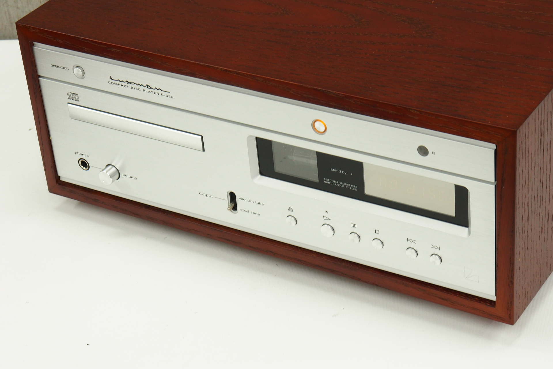 アバックWEB-SHOP / 【中古】LUXMAN D-38u【コード01-11897】管球式CDプレーヤー