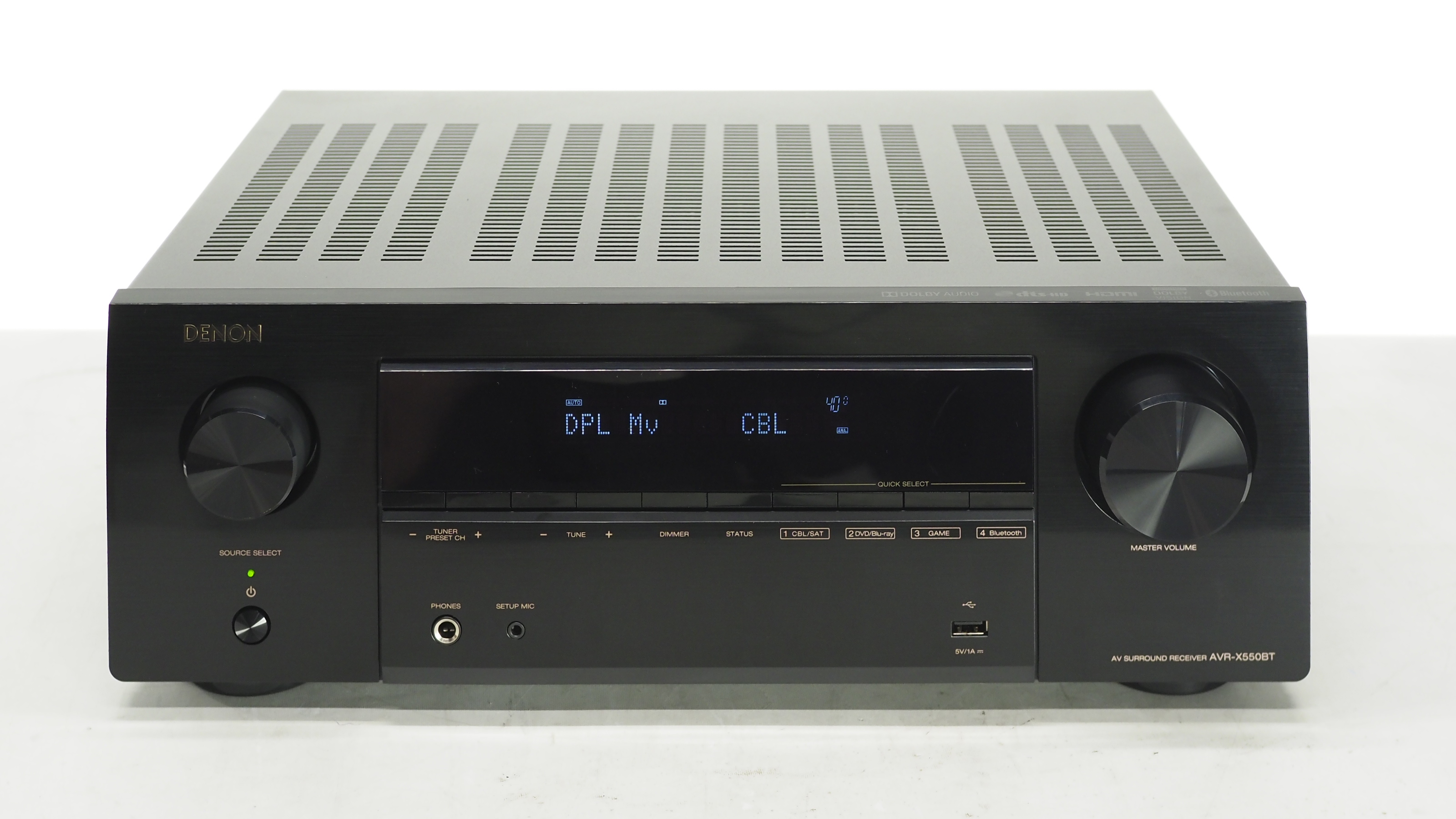 アバックWEB-SHOP / 【中古】DENON AVR-X550BT【コード21-06437】AVアンプ