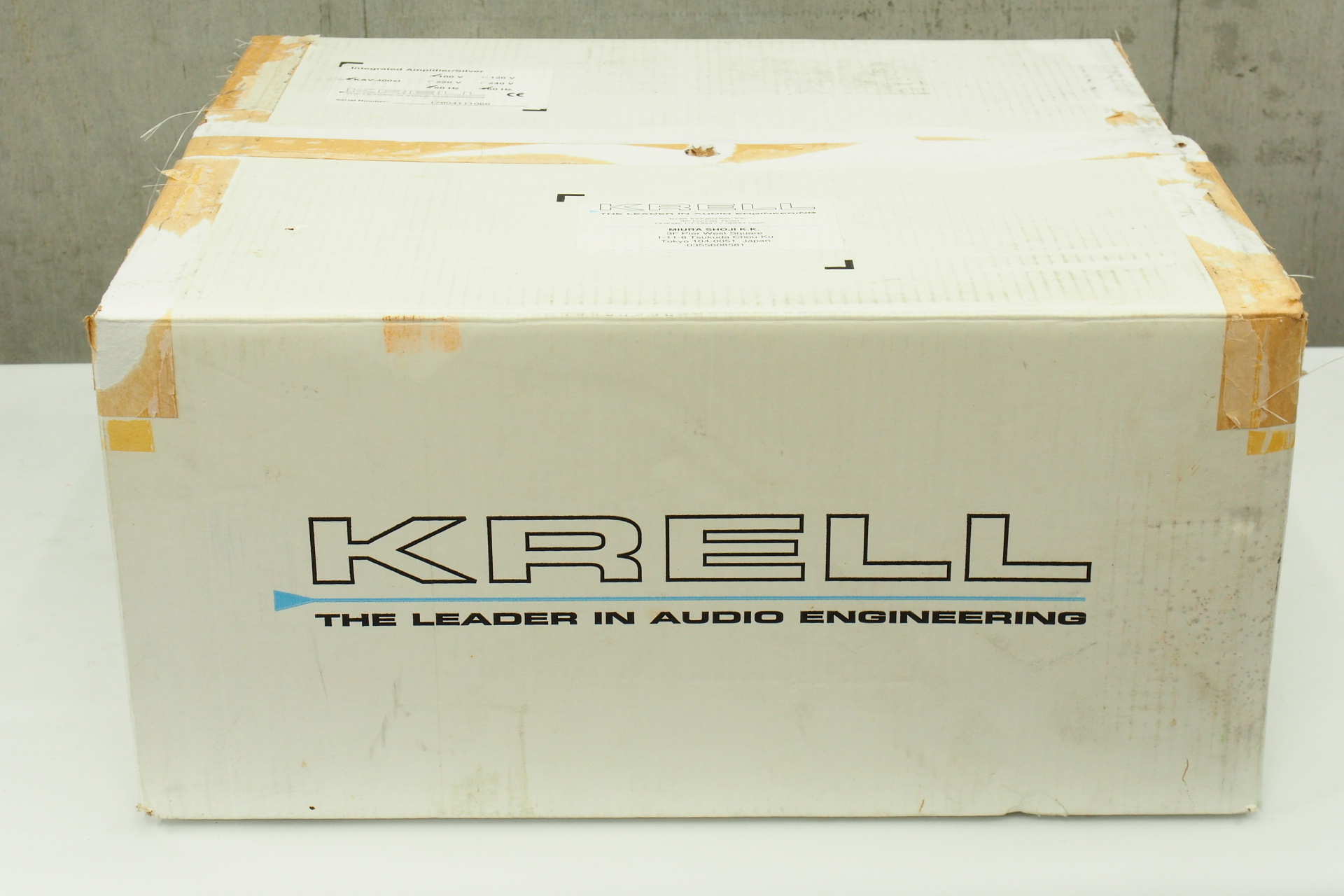 アバックWEB-SHOP / 【中古】KRELL KAV-KAV-400xi-特【コード01-08769】プリメインアンプ