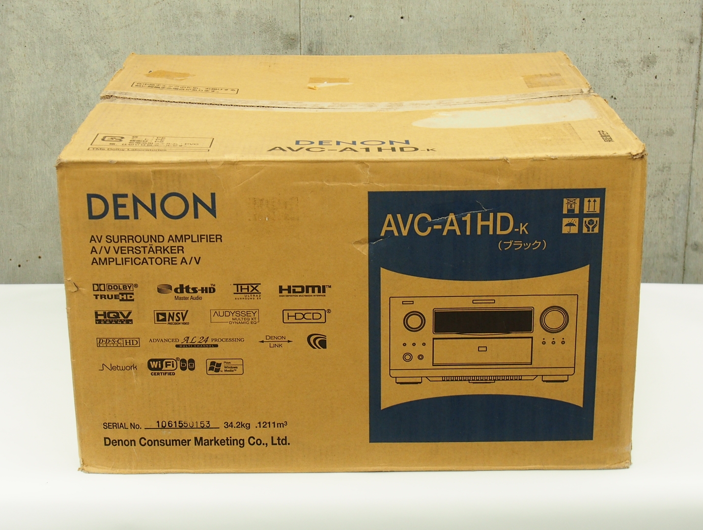 DENON ハイエンドAVアンプAVC-A1HD（ジャンク品） - アンプ