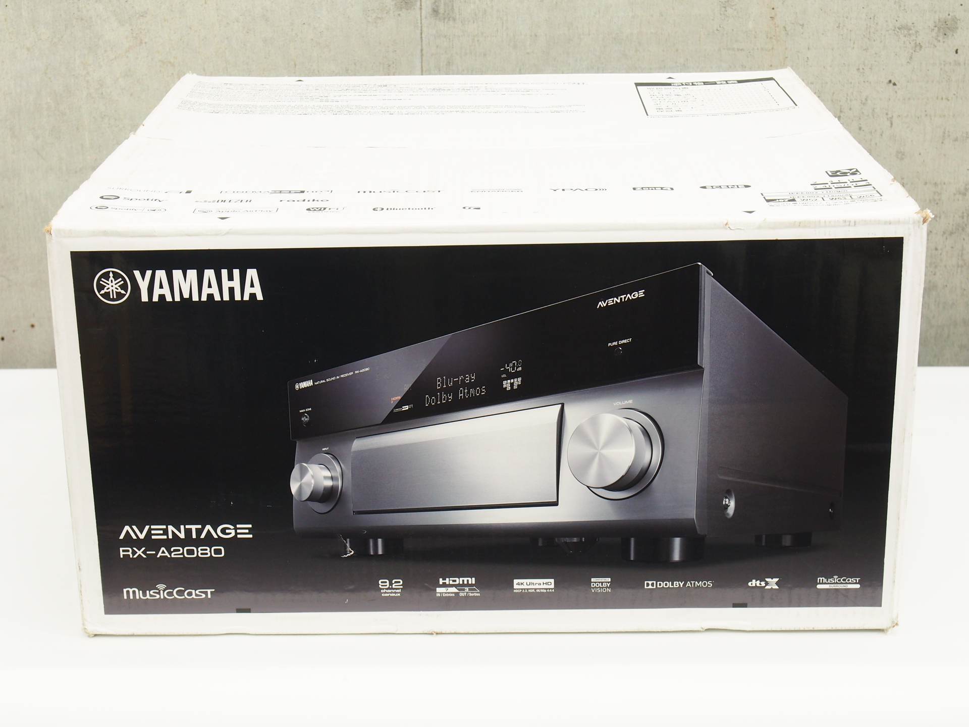 YAMAHA RX-A2080 AVアンプ ヤマハ AVレシーバー 保証あり検索用キーワード