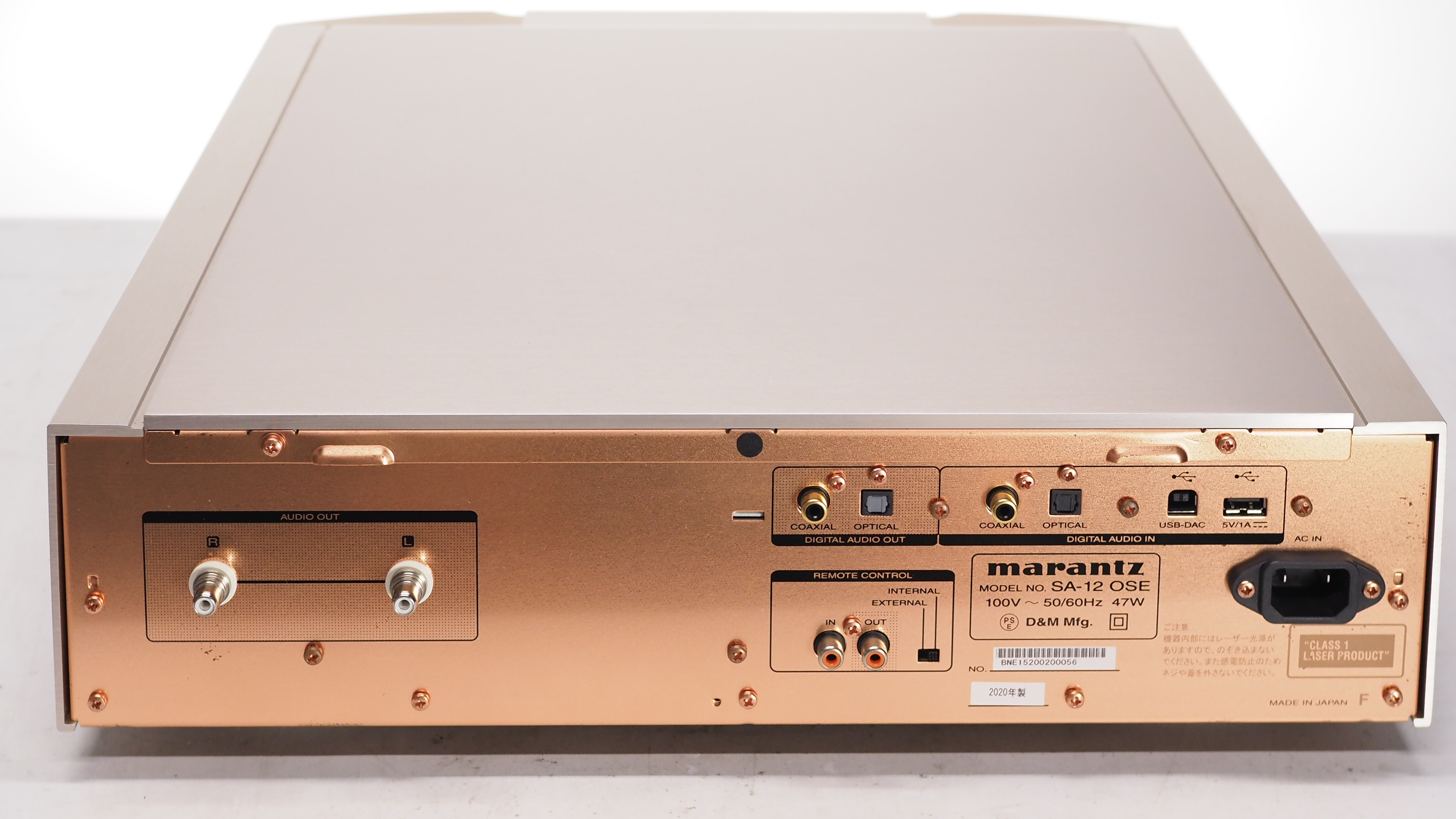 アバックWEB-SHOP / 【展示処分品】marantz SA-12OSE【コードW-SA12OSE】マランツのSACD/CDプレーヤー