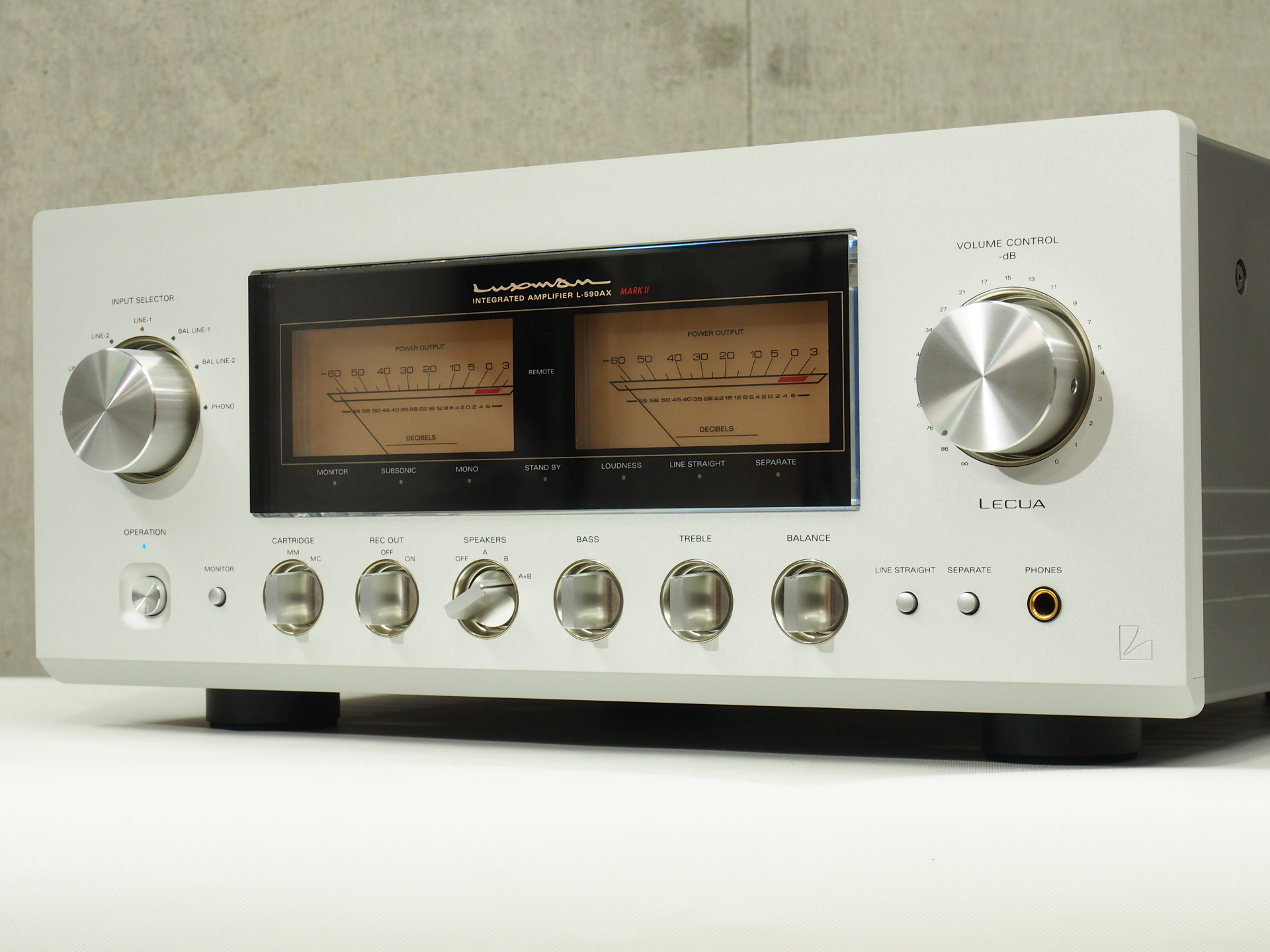 LUXMAN L-590AX2 プリメインアンプ - アンプ