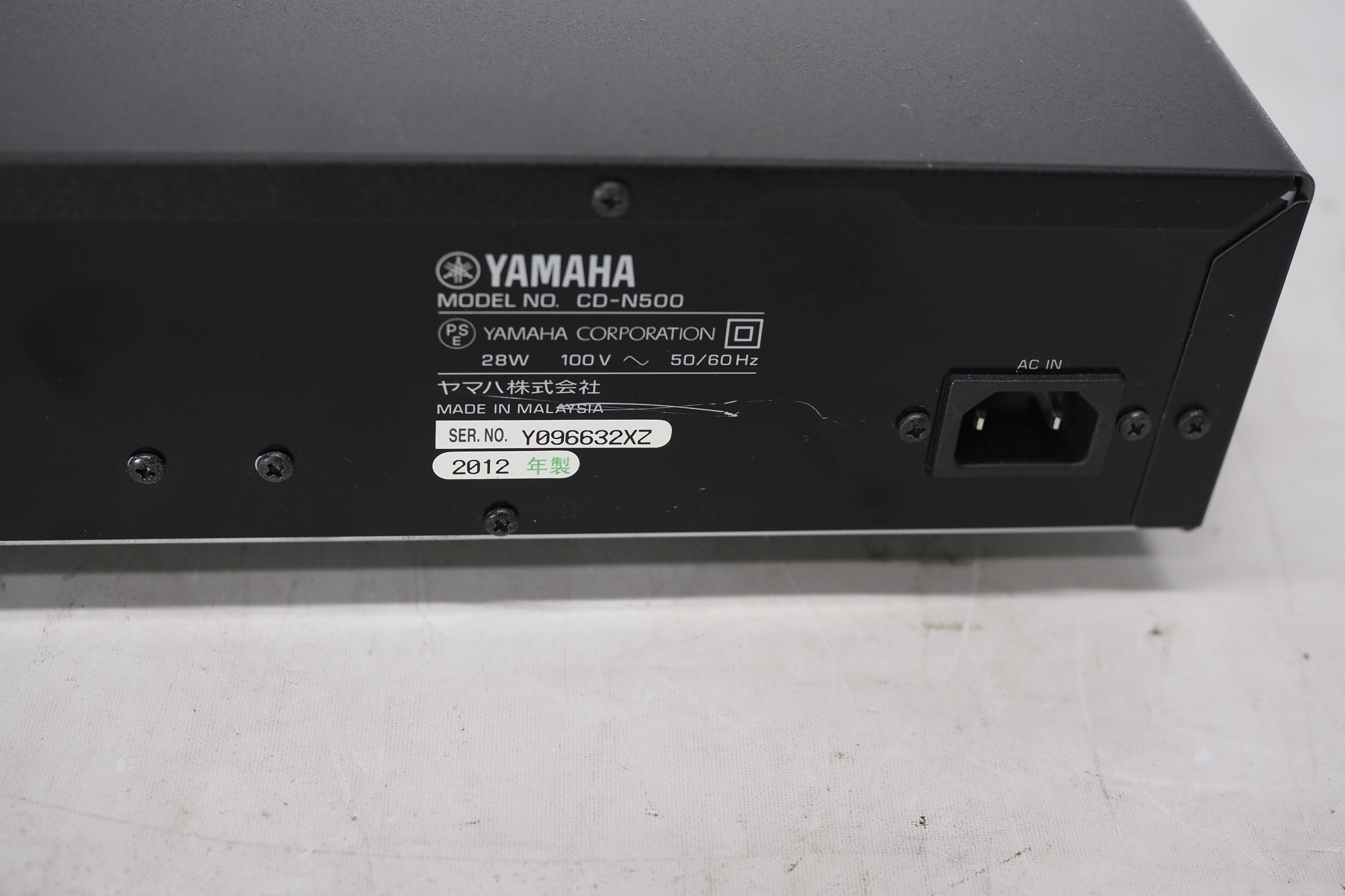 アバックWEB-SHOP / 【中古】YAMAHA CD-N500【コード21-05955】 ヤマハのネットワークCDプレーヤー