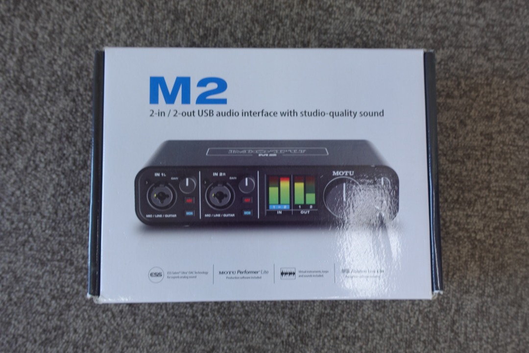 アバックWEB-SHOP / 【中古】MOTU M2【コード94-00232】2in 2out オーディオインターフェイス