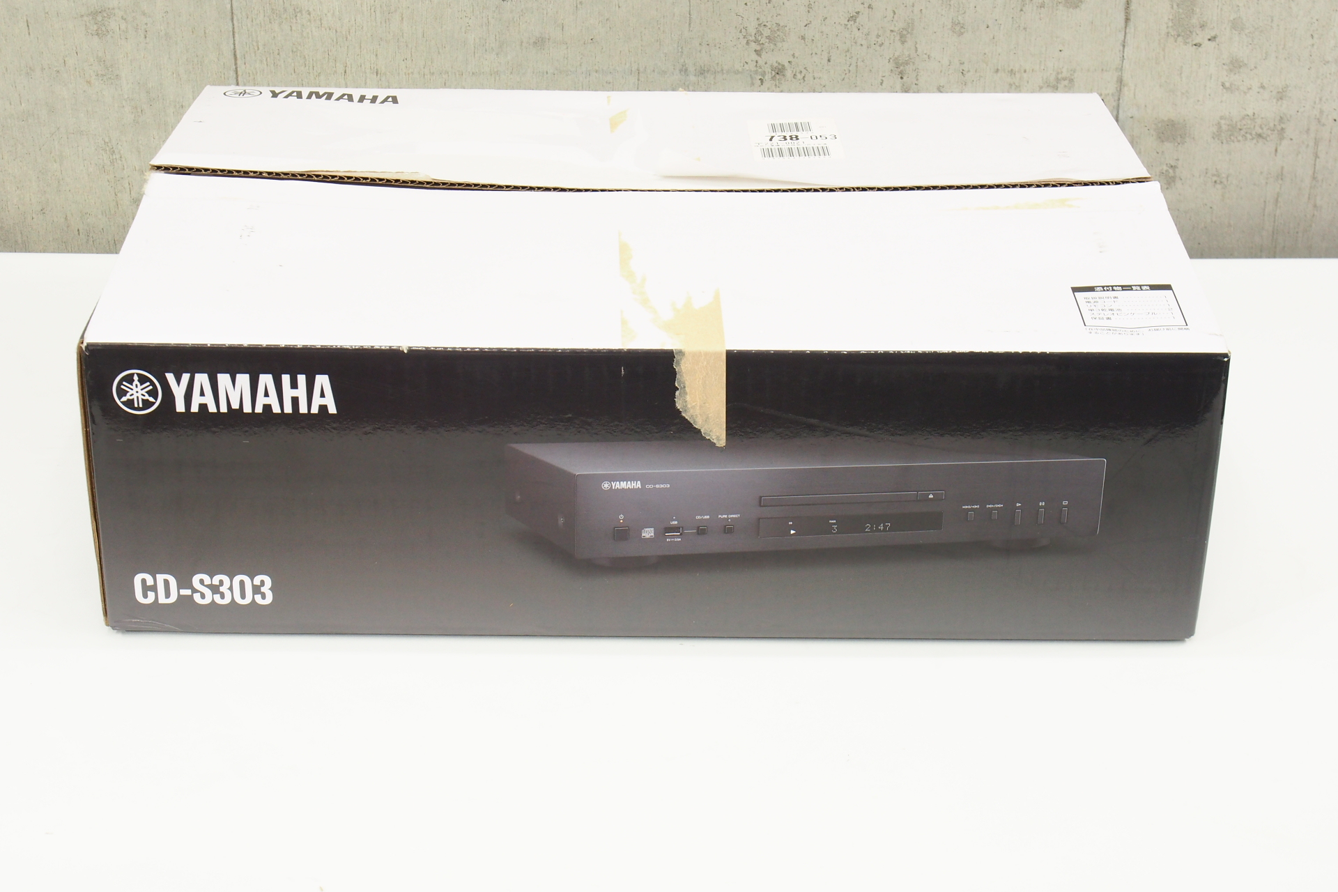 アバックWEB-SHOP / 【中古】YAMAHA CD-S303(B)【コード01-12060】CDプレーヤー