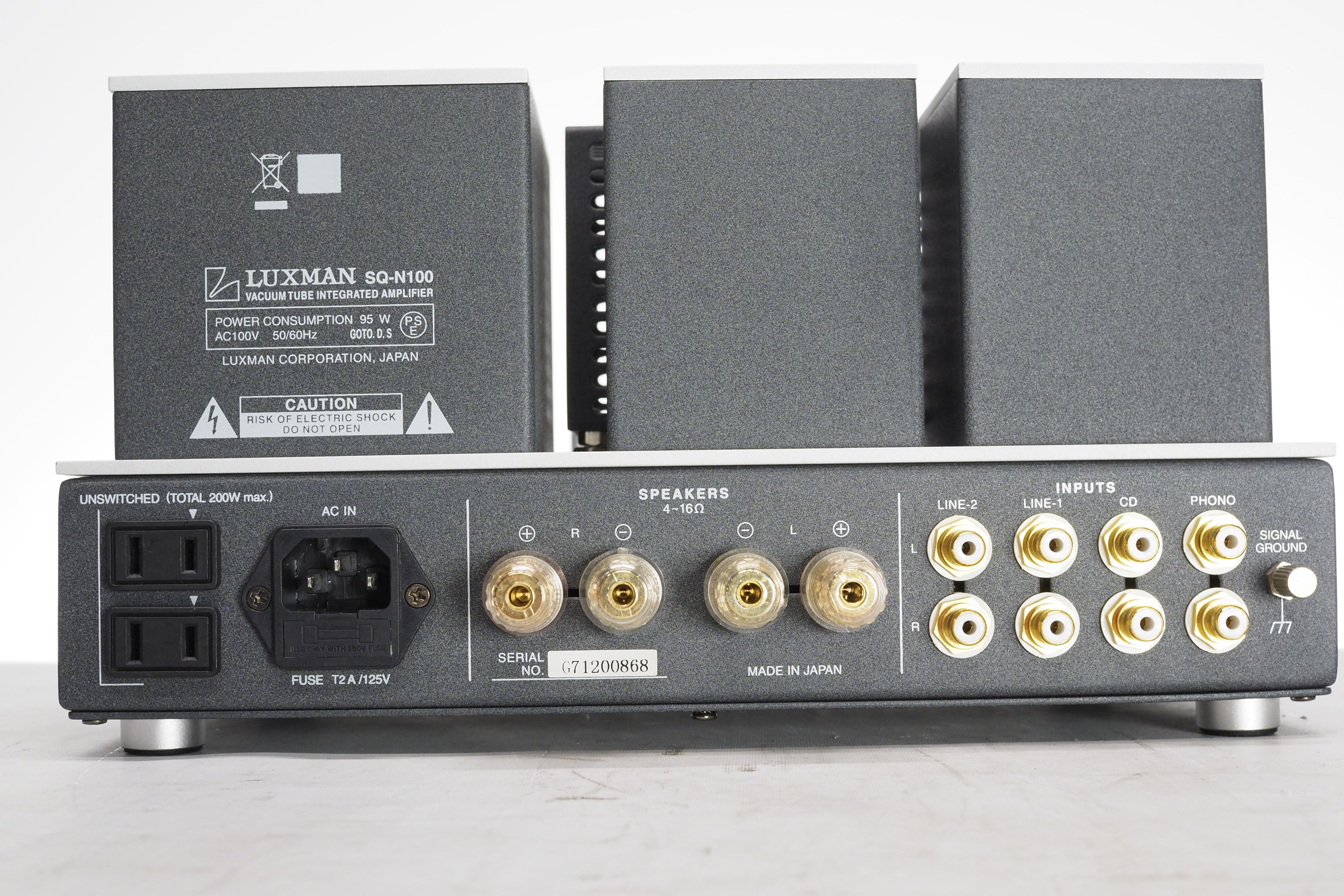 アバックWEB-SHOP / 【中古】LUXMAN SQ-N100【コード21-06175】管球式プリメインアンプ