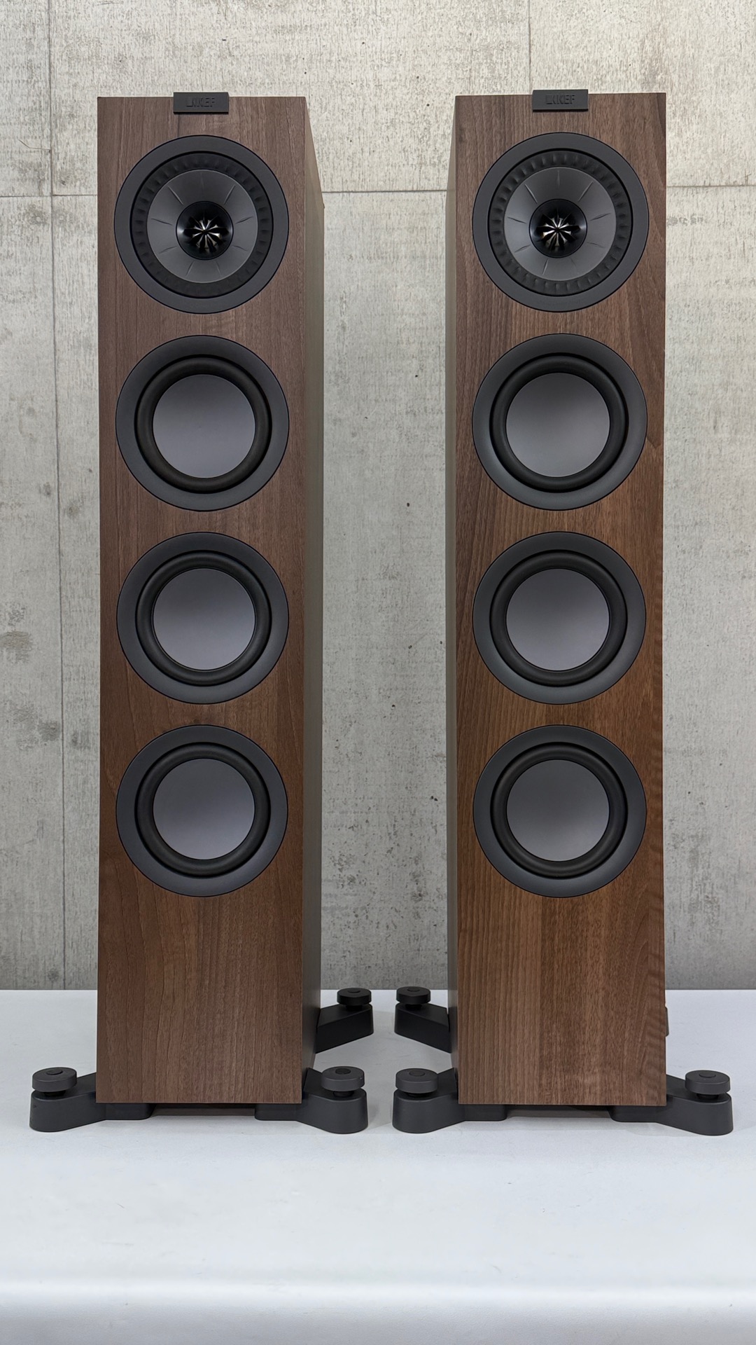 アバックWEB-SHOP / Q650c [WN:ウォルナット] KEF [ケーイーエフ] センタースピーカー