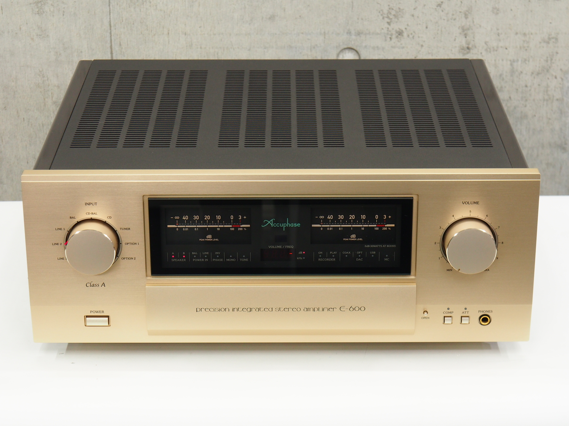 アバックWEB-SHOP / 【中古】Accuphase E-600【コード01-10183】プリメインアンプ